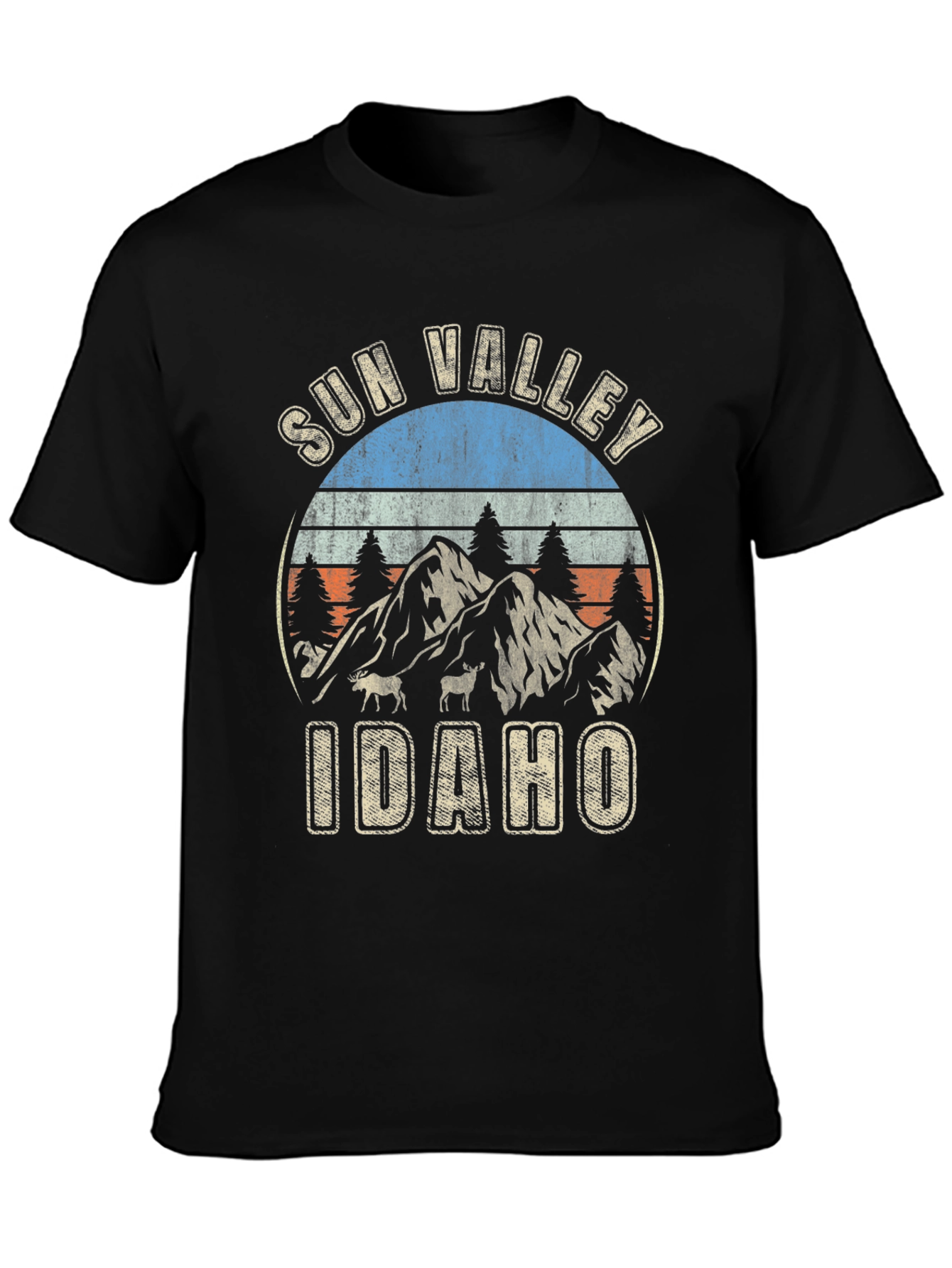 Camiseta Hombre Sun Valley Idaho