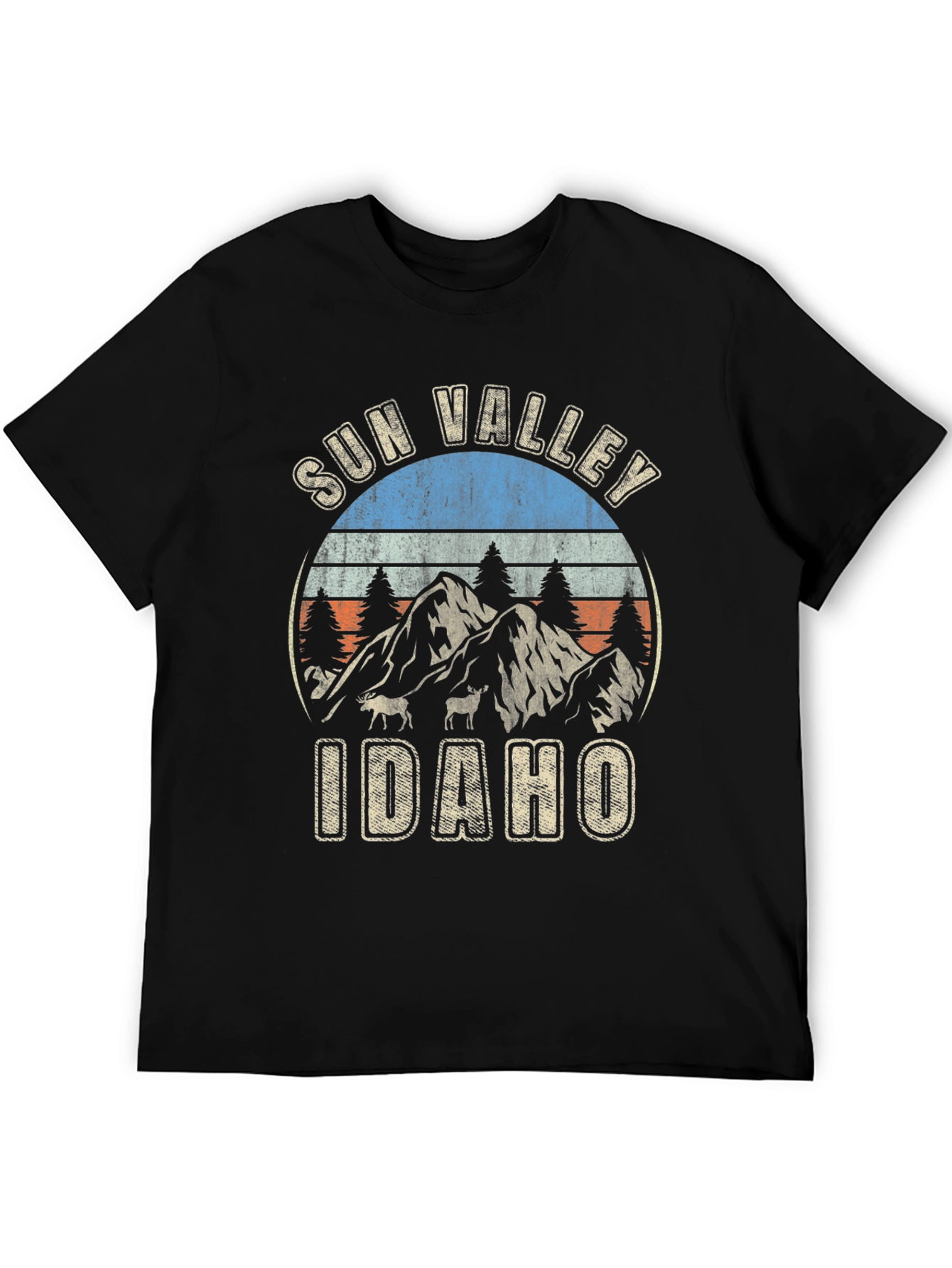 Camiseta Hombre Sun Valley Idaho