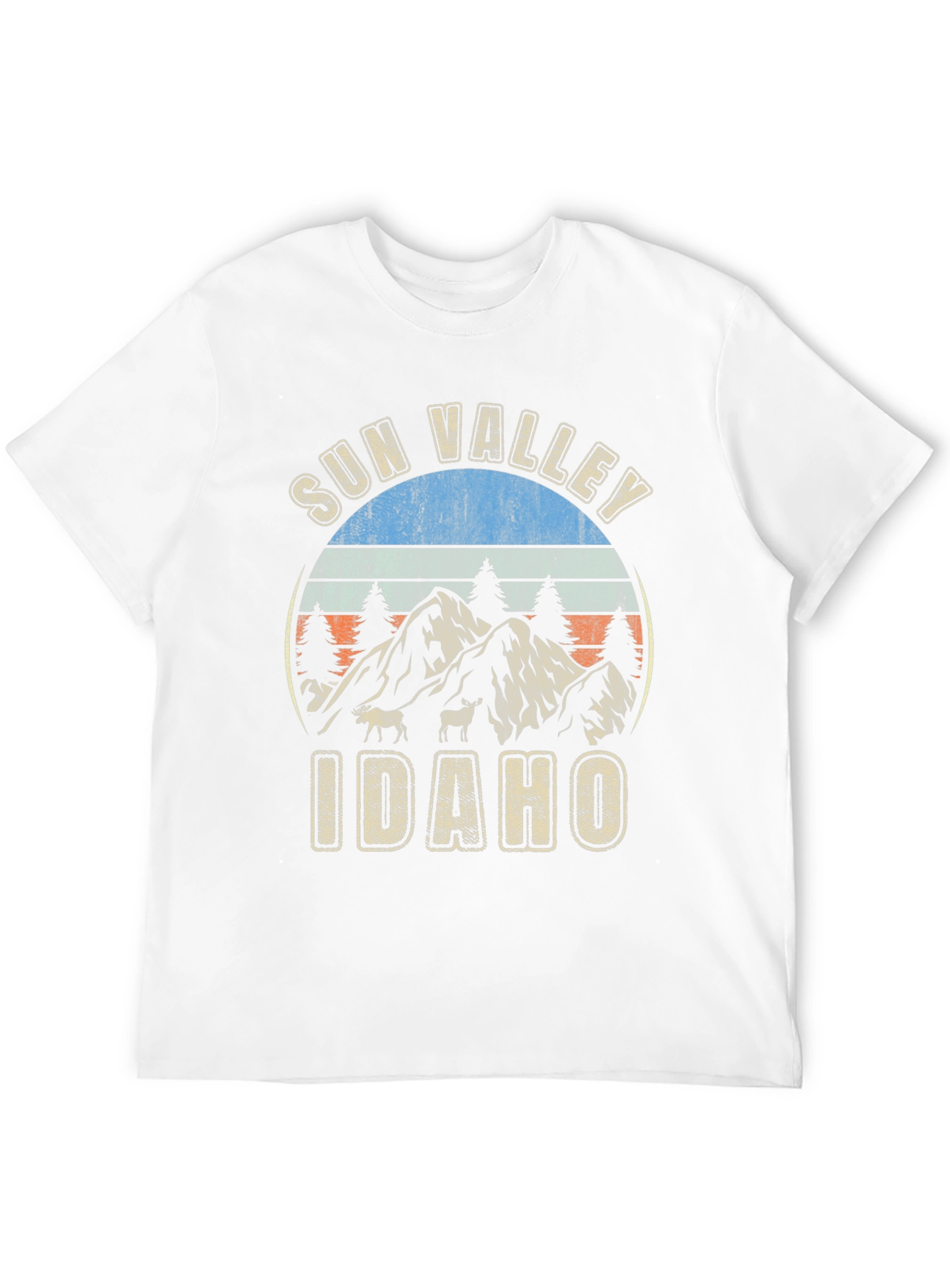Camiseta Hombre Sun Valley Idaho