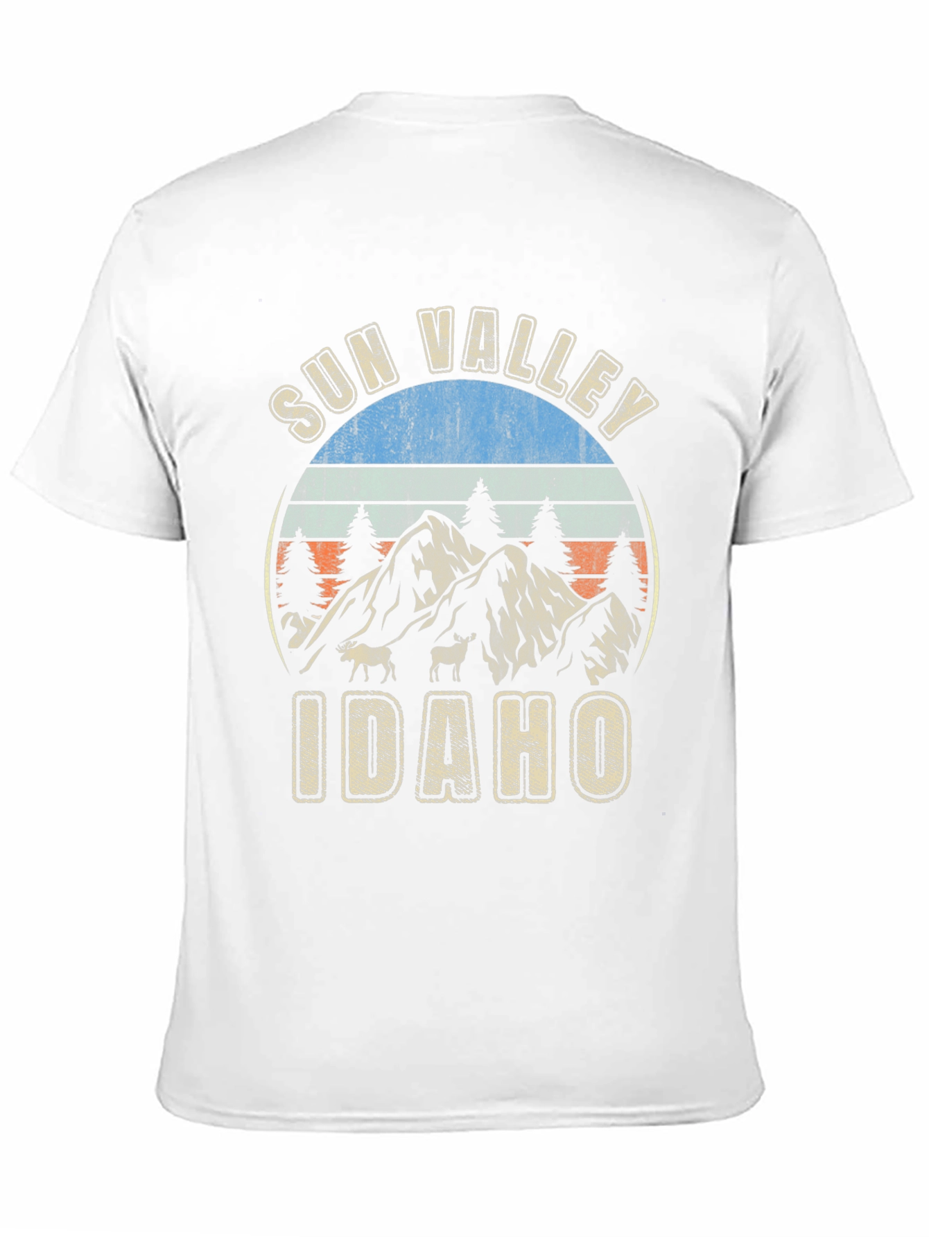 Camiseta Hombre Sun Valley Idaho