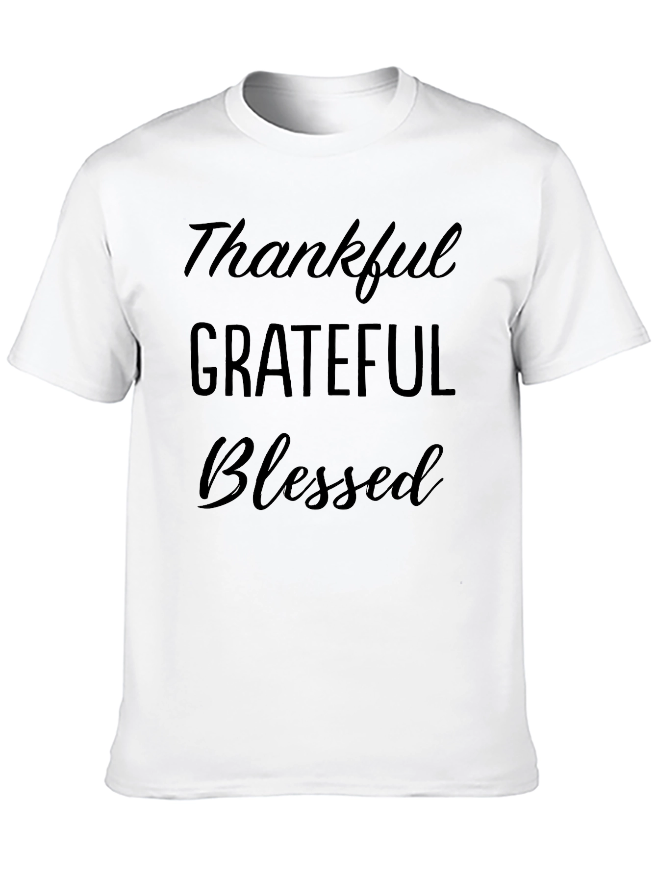Camiseta Agradecido Bendecido Agradecido