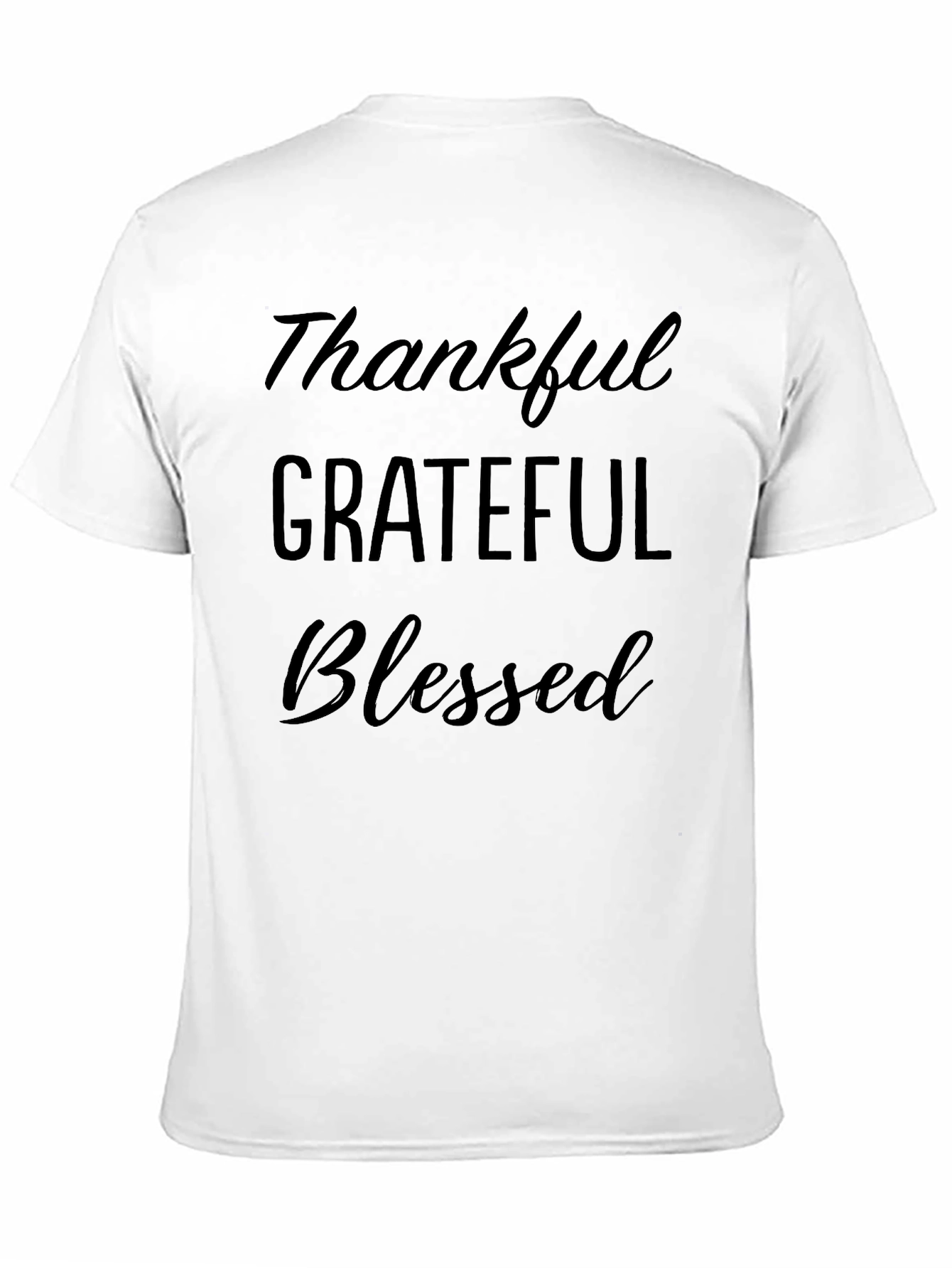 Camiseta Agradecido Bendecido Agradecido