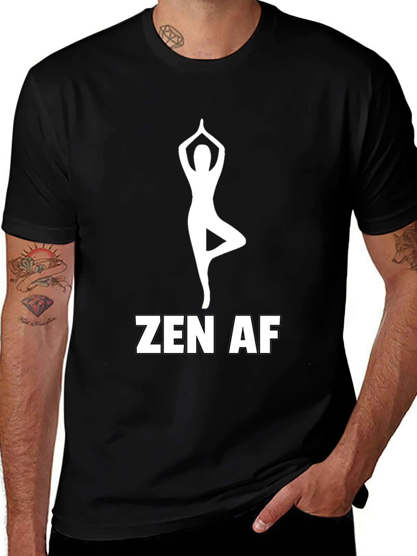 Camiseta Zen AF - Yoga y Humor