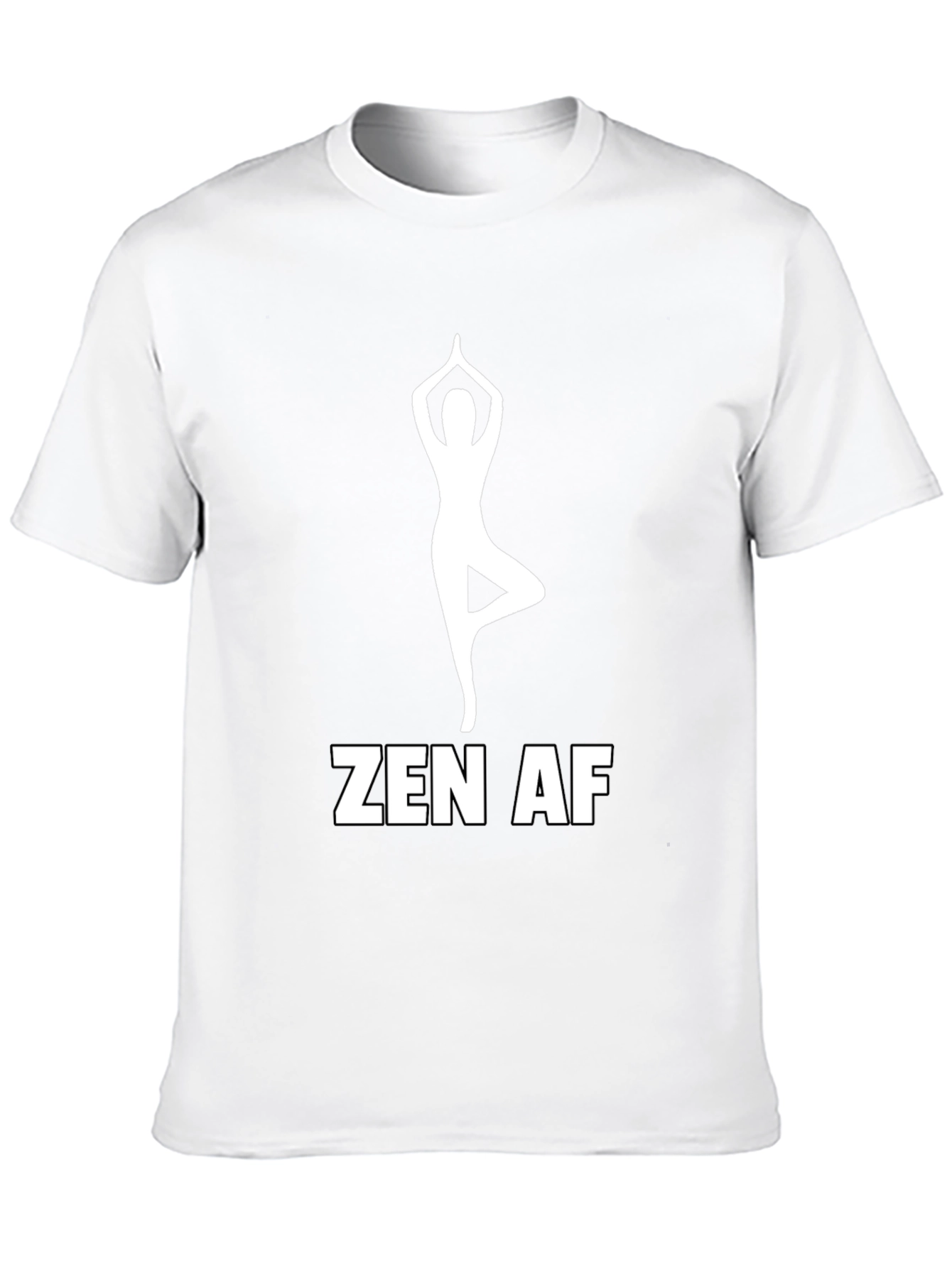 Camiseta Zen AF - Yoga y Humor