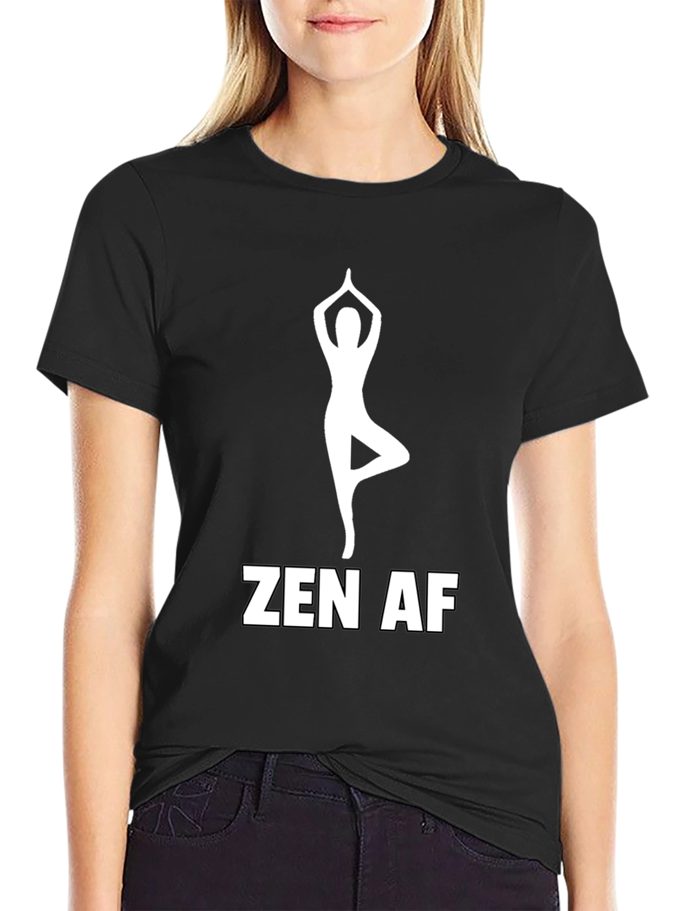 Camiseta Zen AF - Yoga y Humor