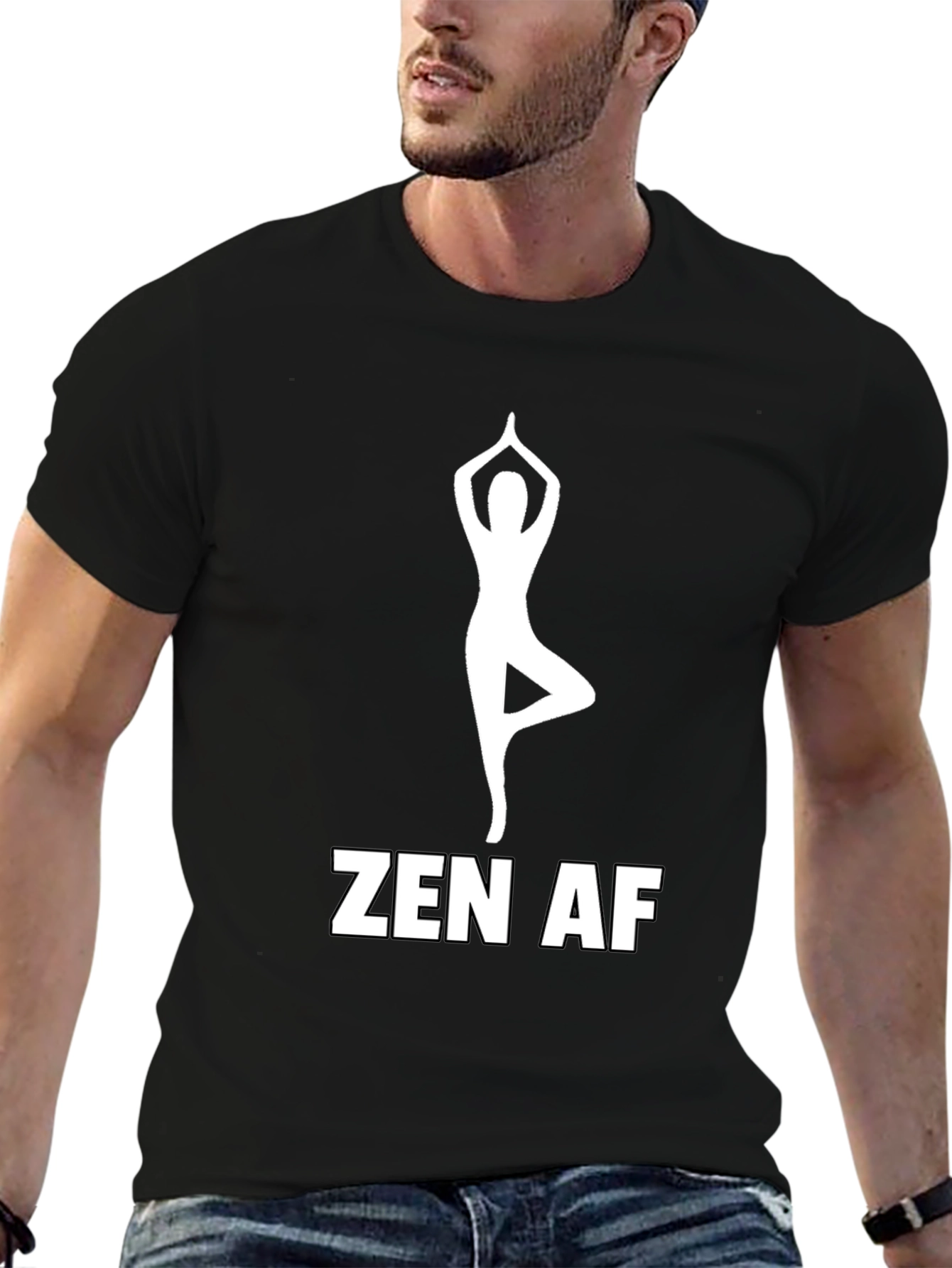 Camiseta Zen AF - Yoga y Humor
