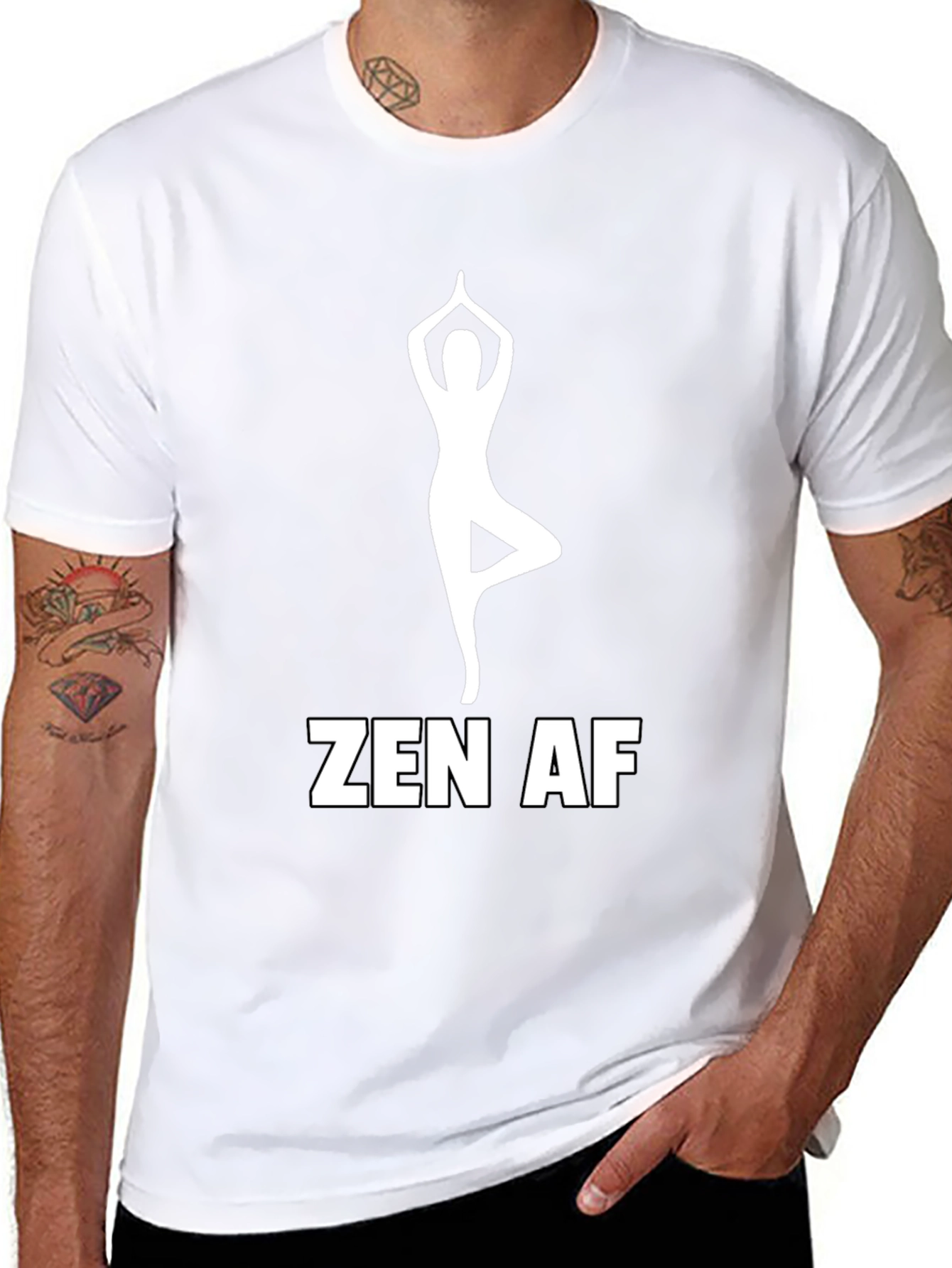 Camiseta Zen AF - Yoga y Humor