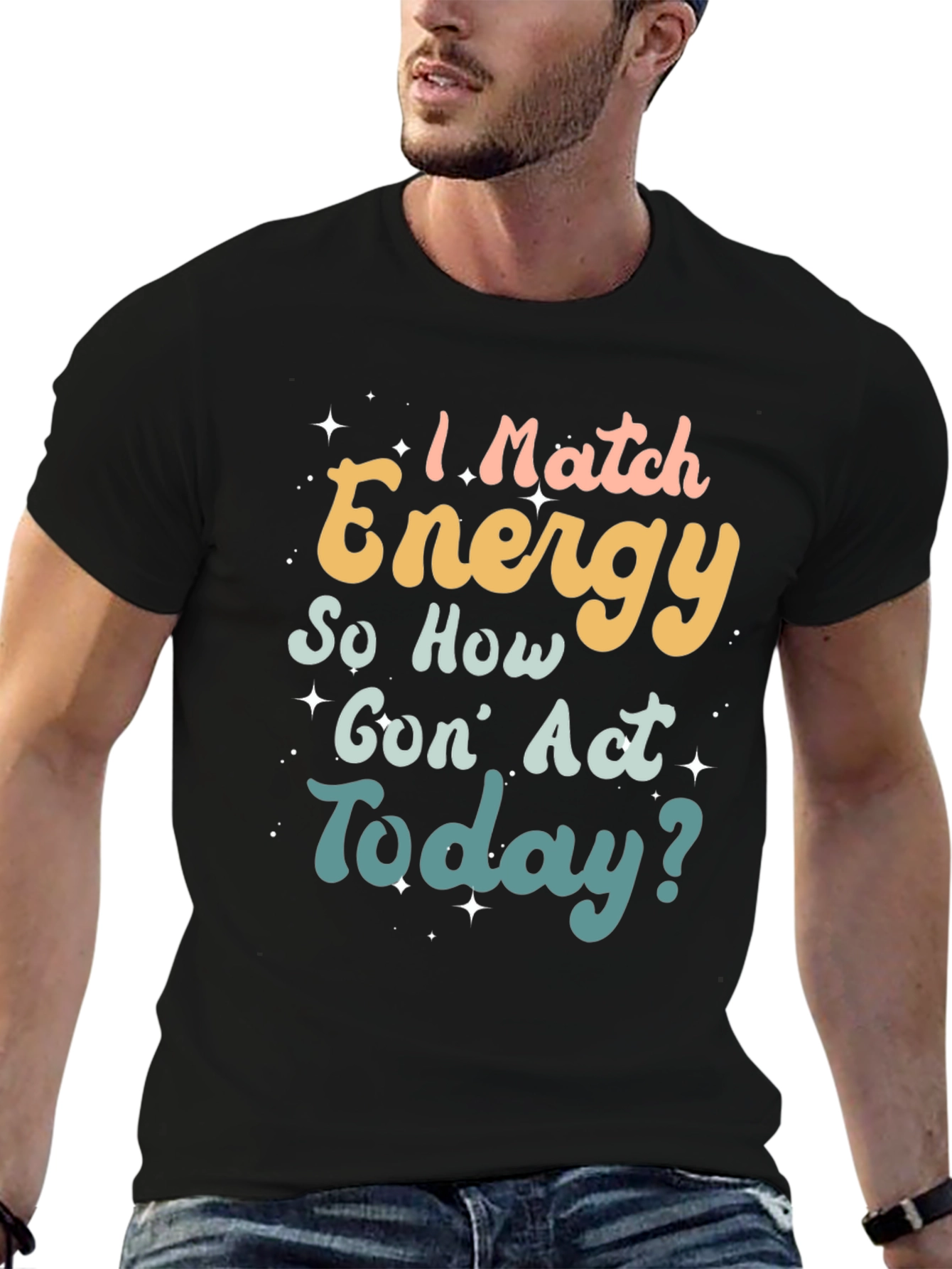 Camiseta Negra I Match Energy