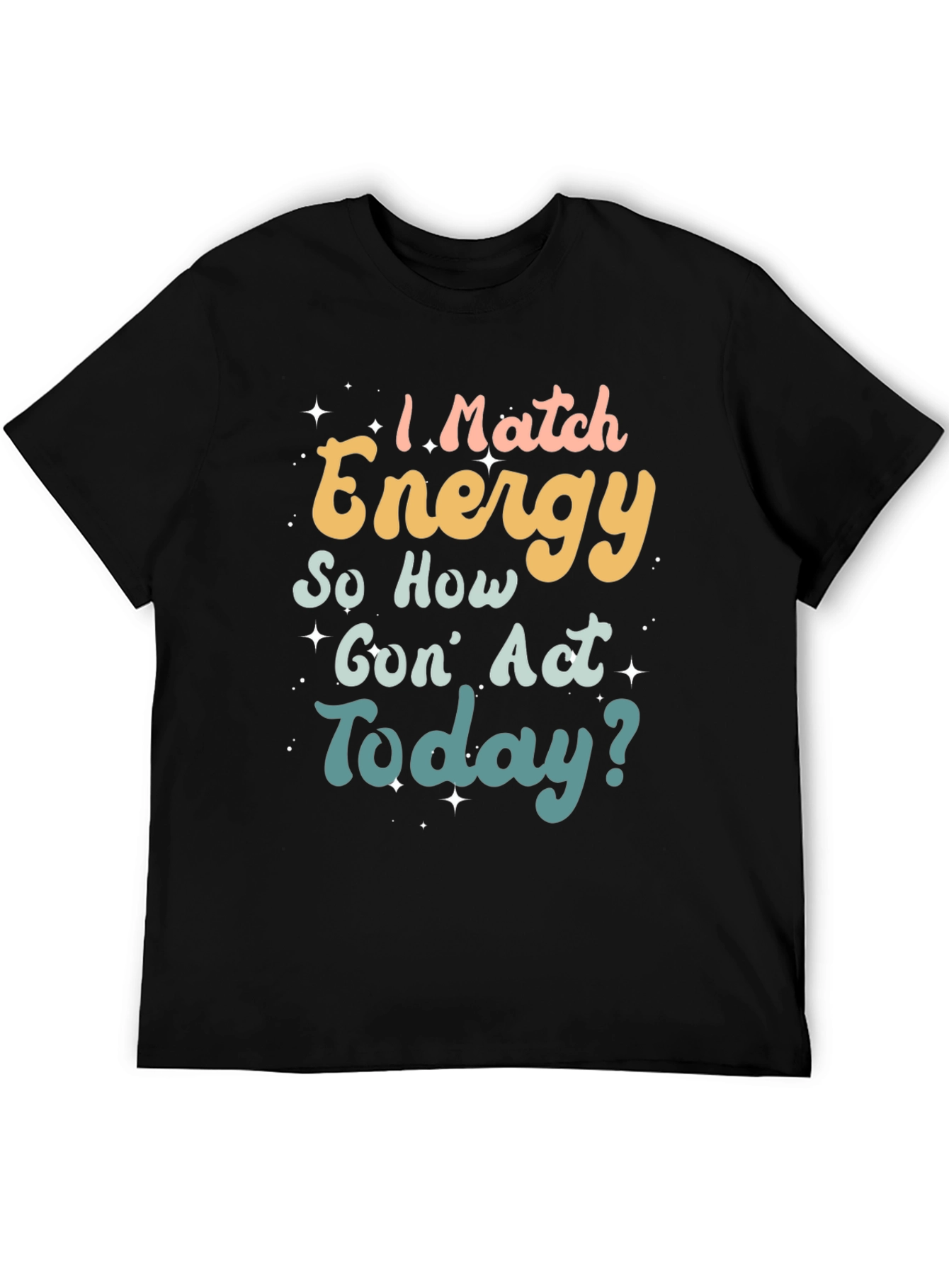 Camiseta Negra I Match Energy