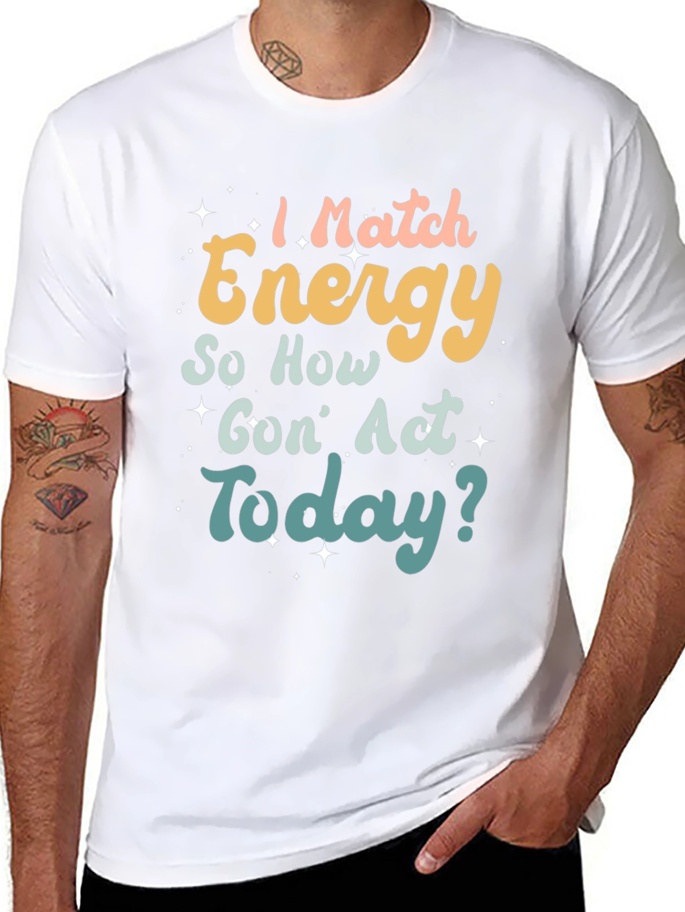 Camiseta Negra I Match Energy