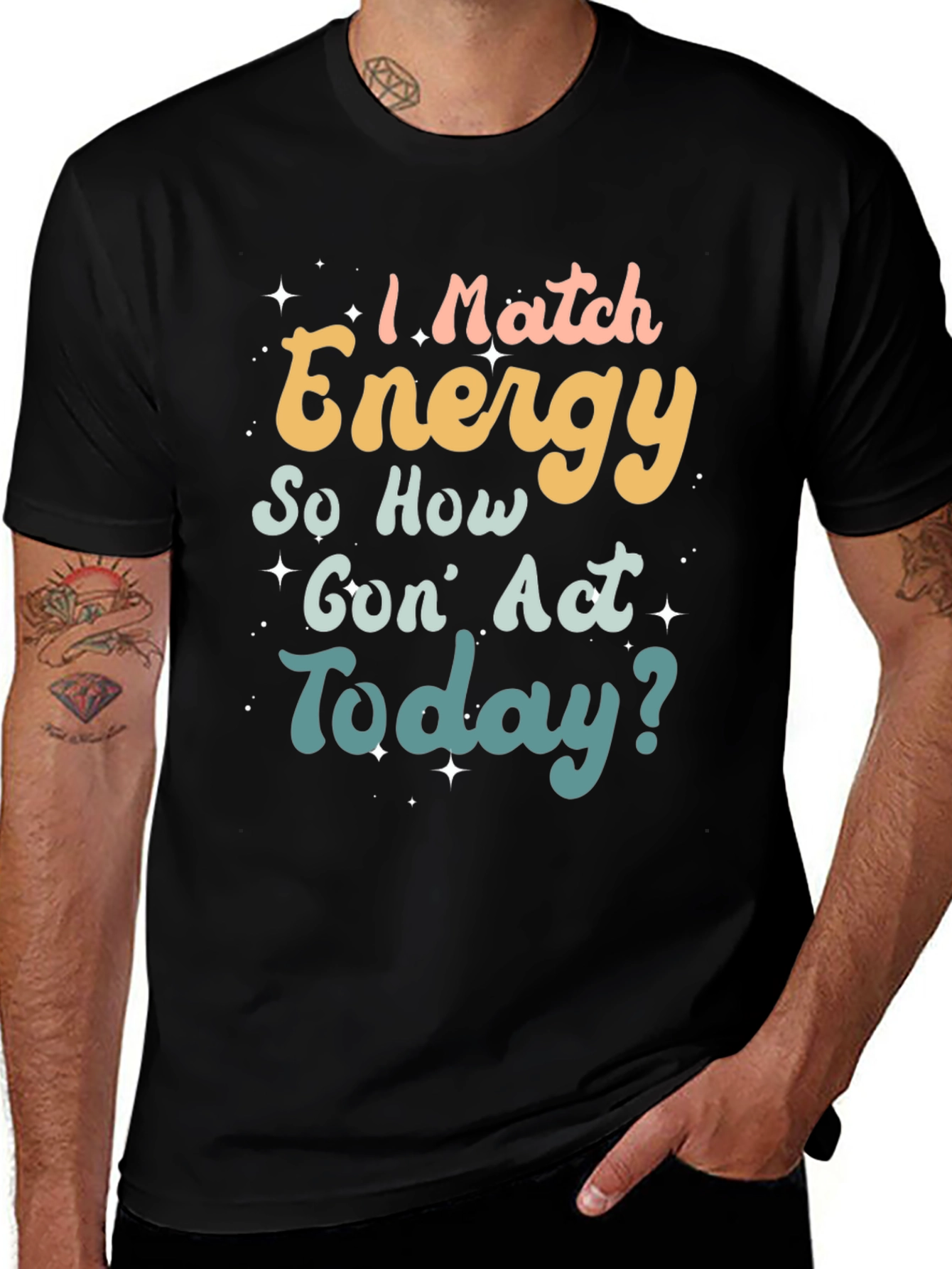 Camiseta Negra I Match Energy