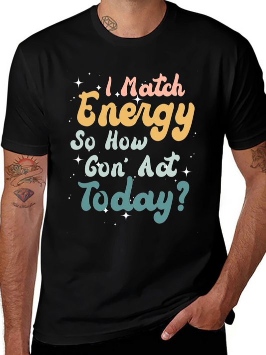 Camiseta Negra I Match Energy