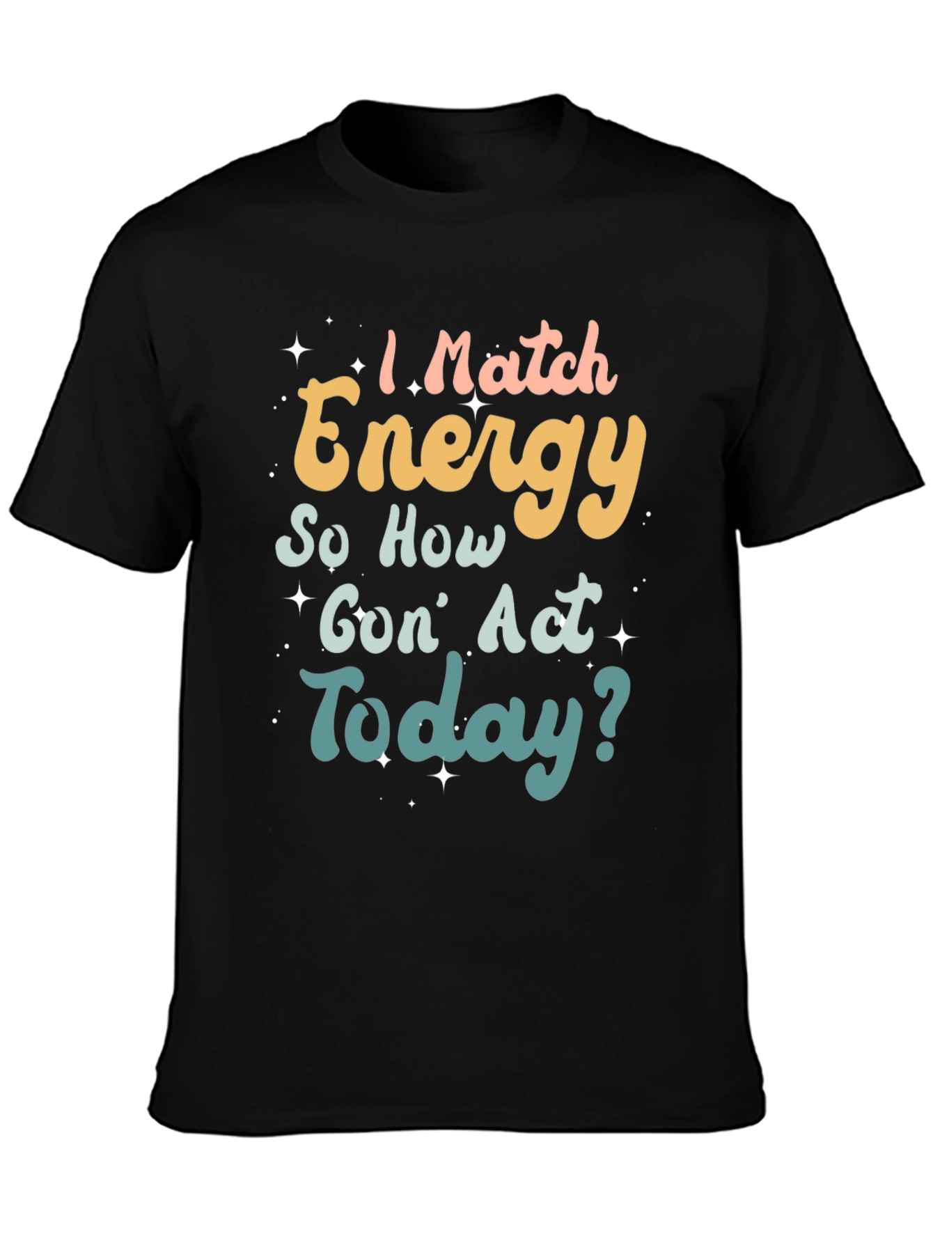 Camiseta Negra I Match Energy