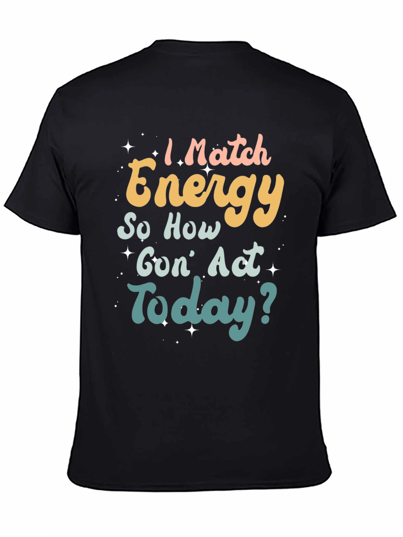 Camiseta Negra I Match Energy