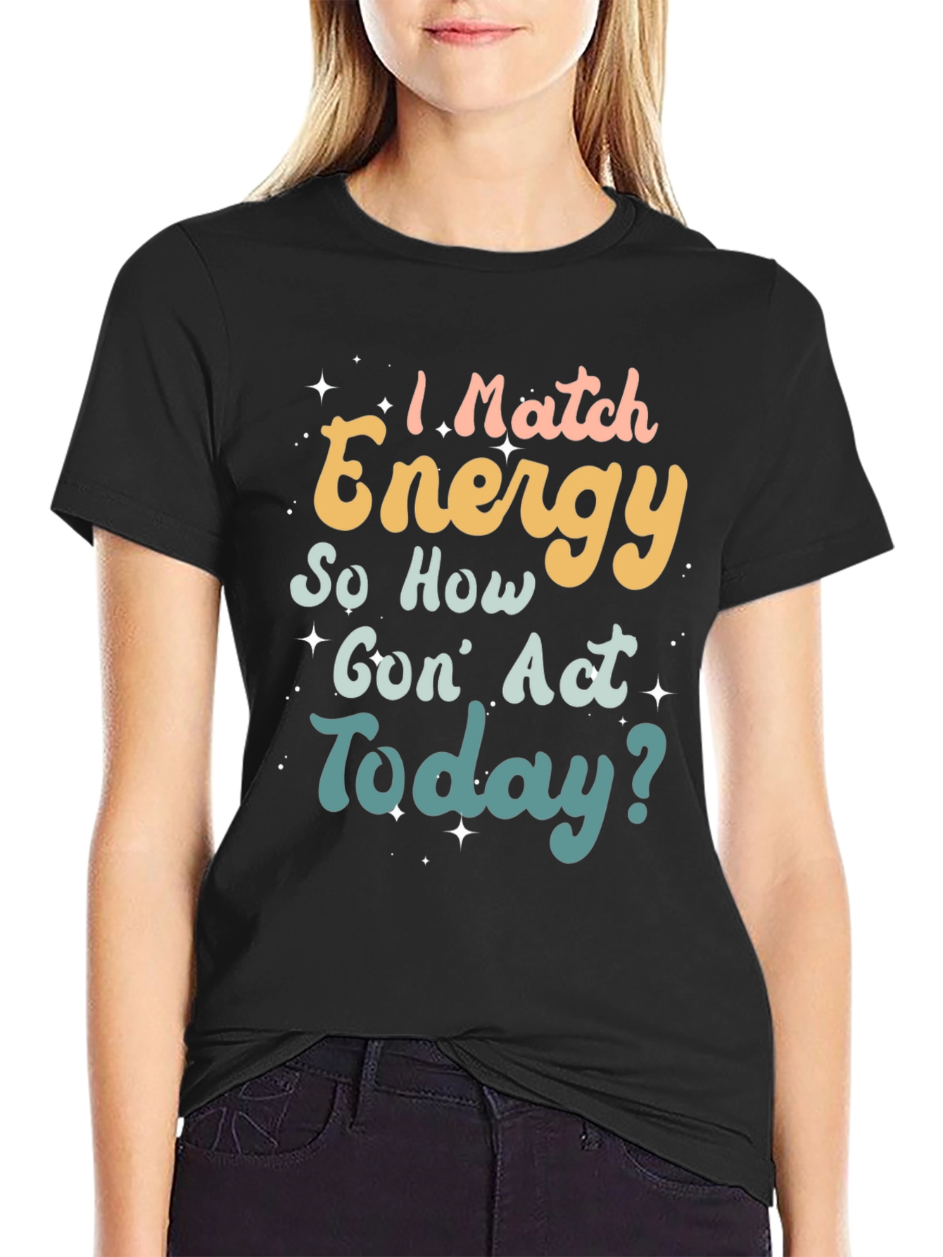 Camiseta Negra I Match Energy