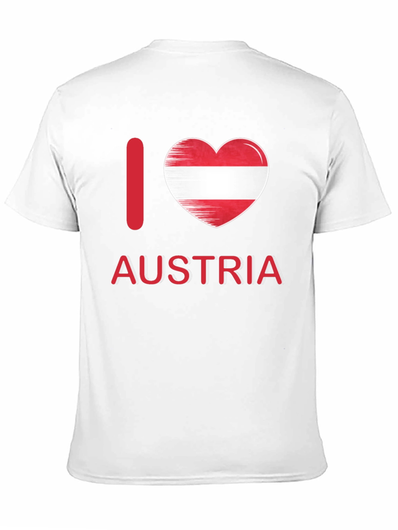 Camiseta Negra Austria I Love Austria