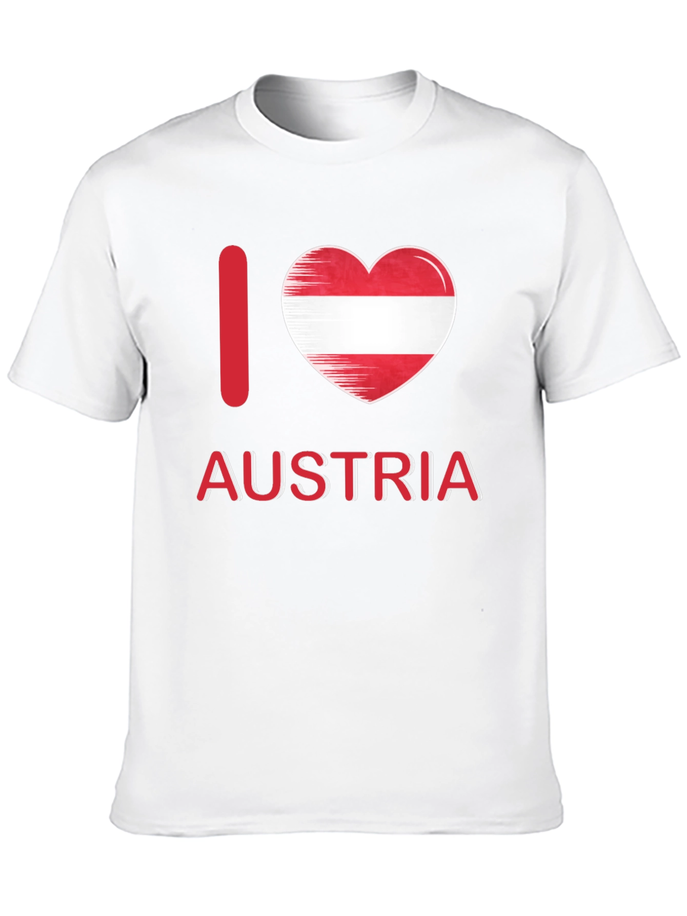 Camiseta Negra Austria I Love Austria
