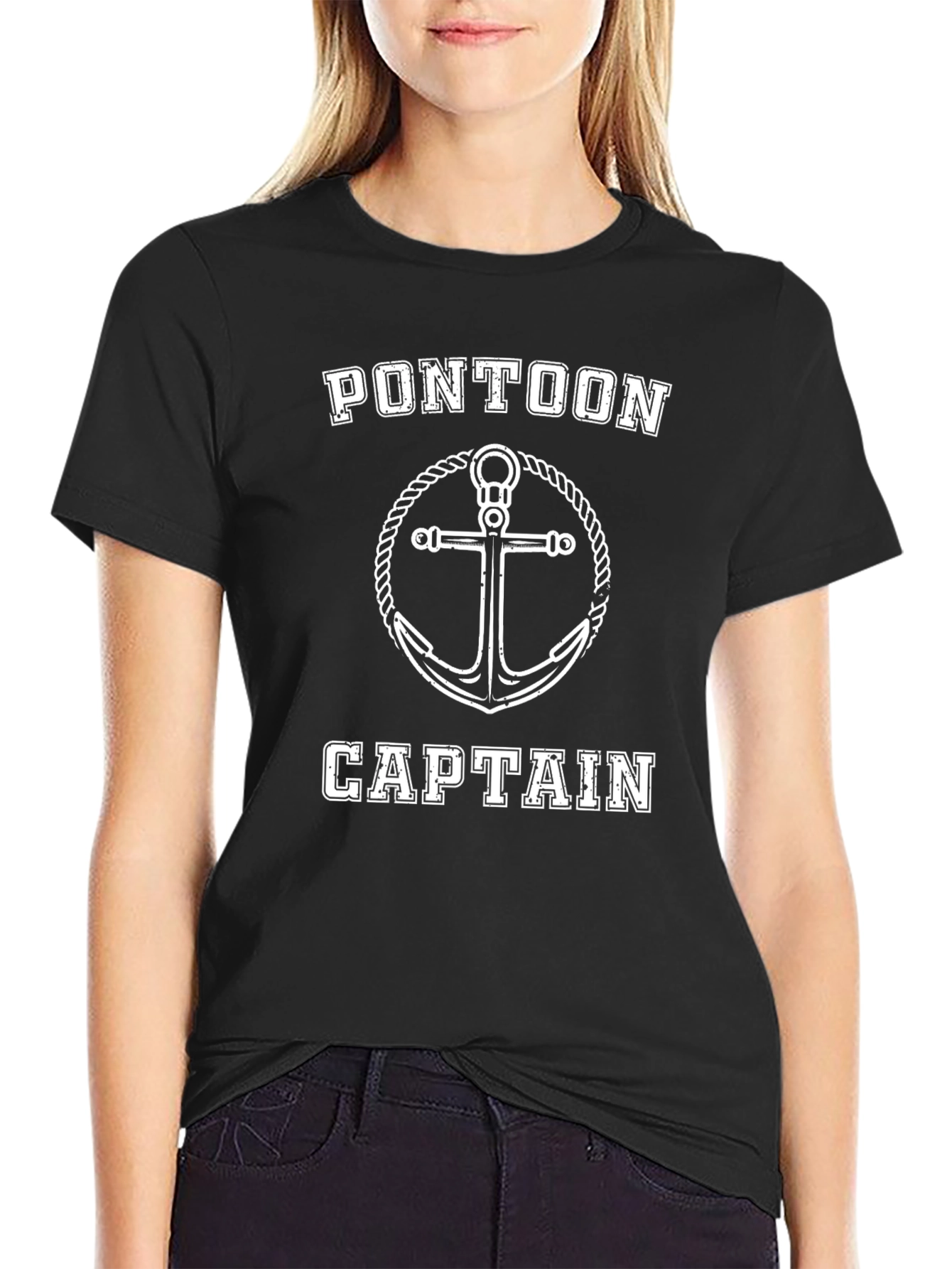 Camiseta Negra Capitán Pontón