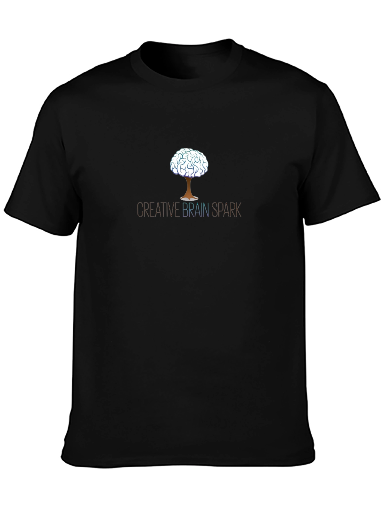 Camiseta Negra Creative Brain Spark