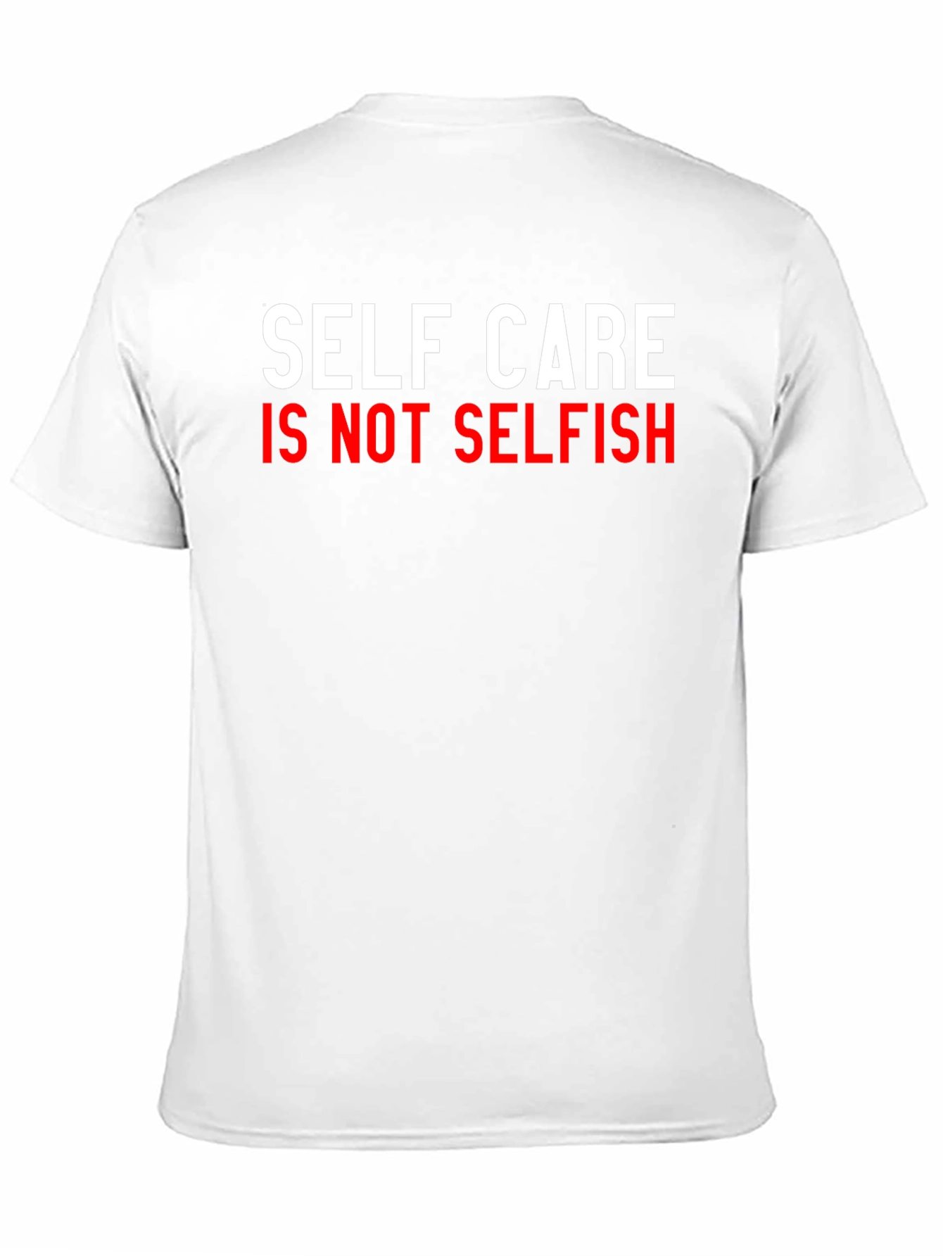 Camiseta Negra: Self Care is Not Selfish