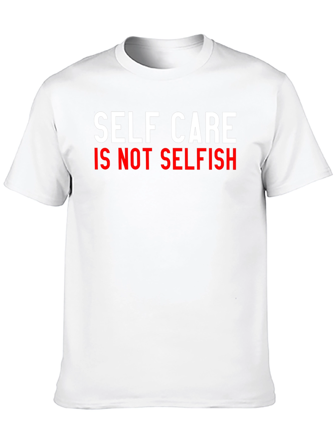 Camiseta Negra: Self Care is Not Selfish