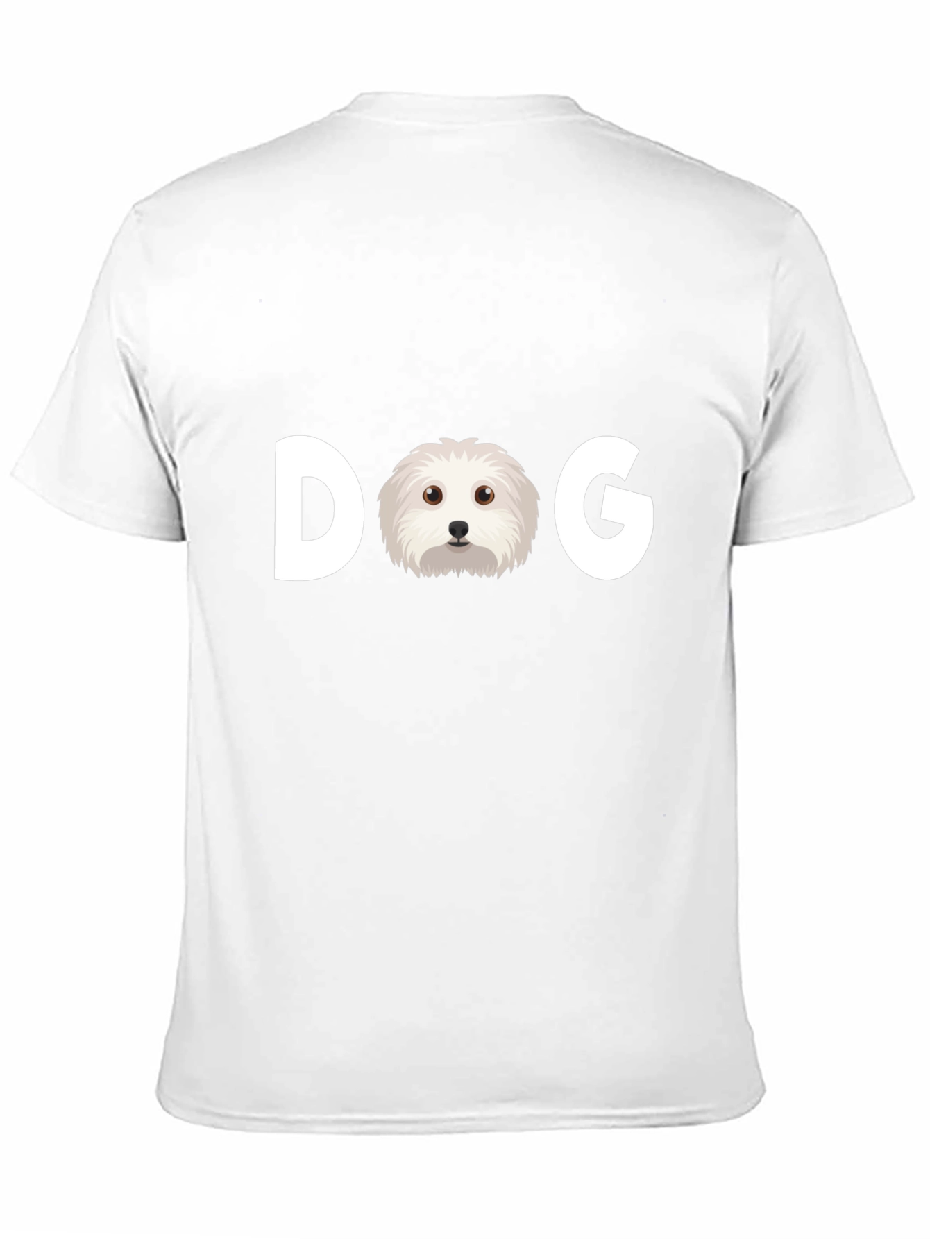 Camiseta Negra Estampado DOG