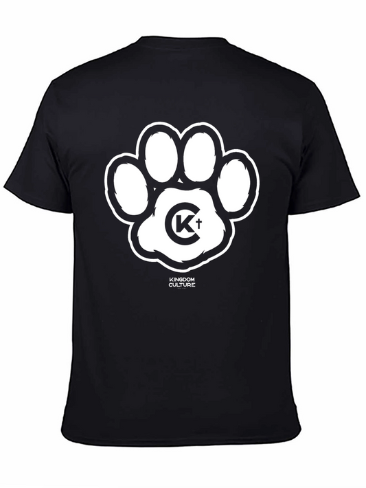 Camiseta Negra Kingdom Culture Diseño Garra