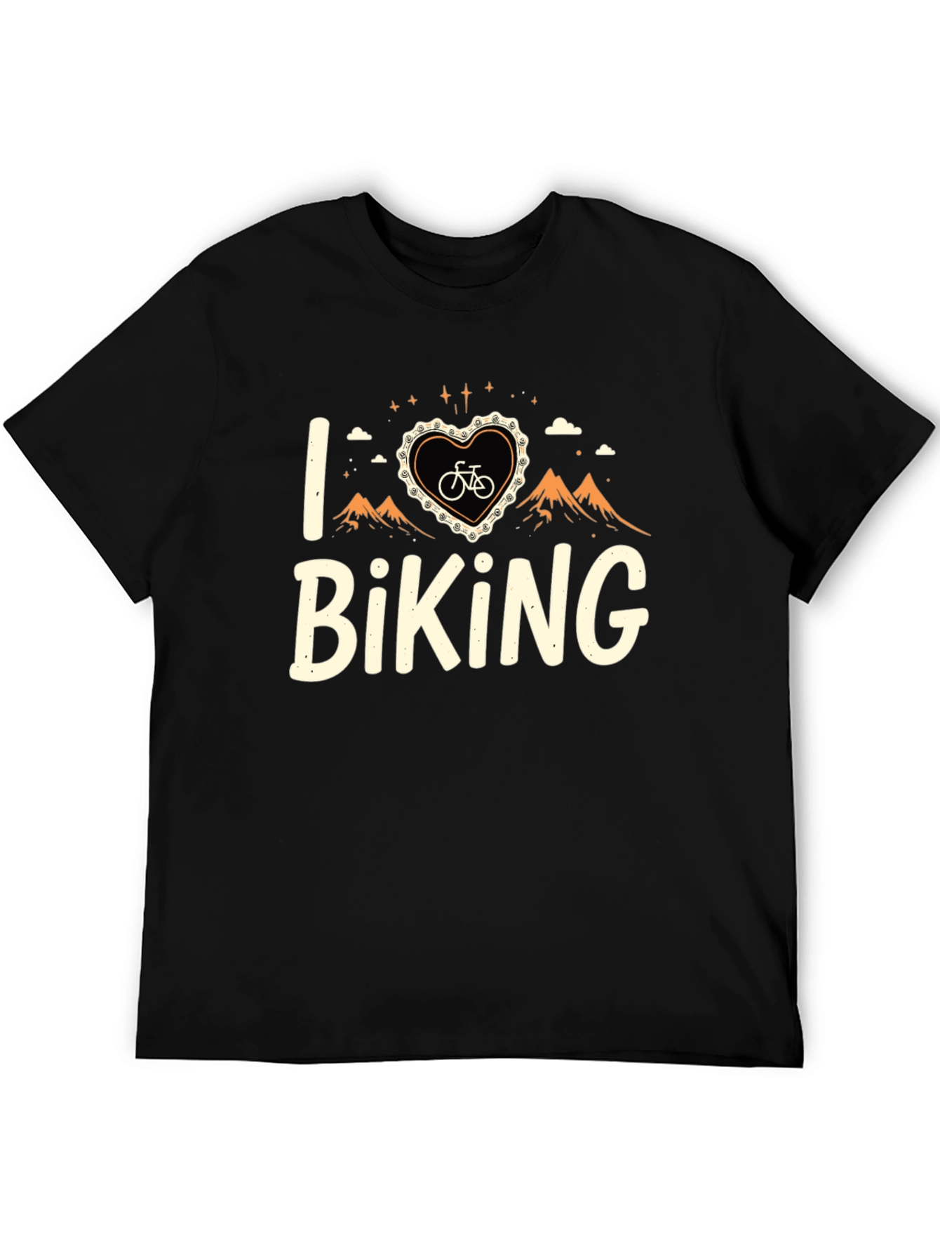Camiseta Negra I <3 Biking