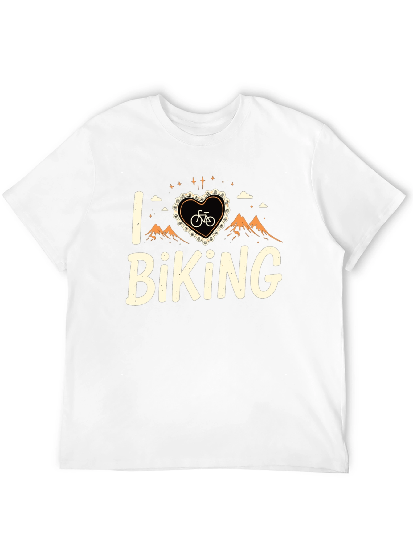 Camiseta Negra I <3 Biking