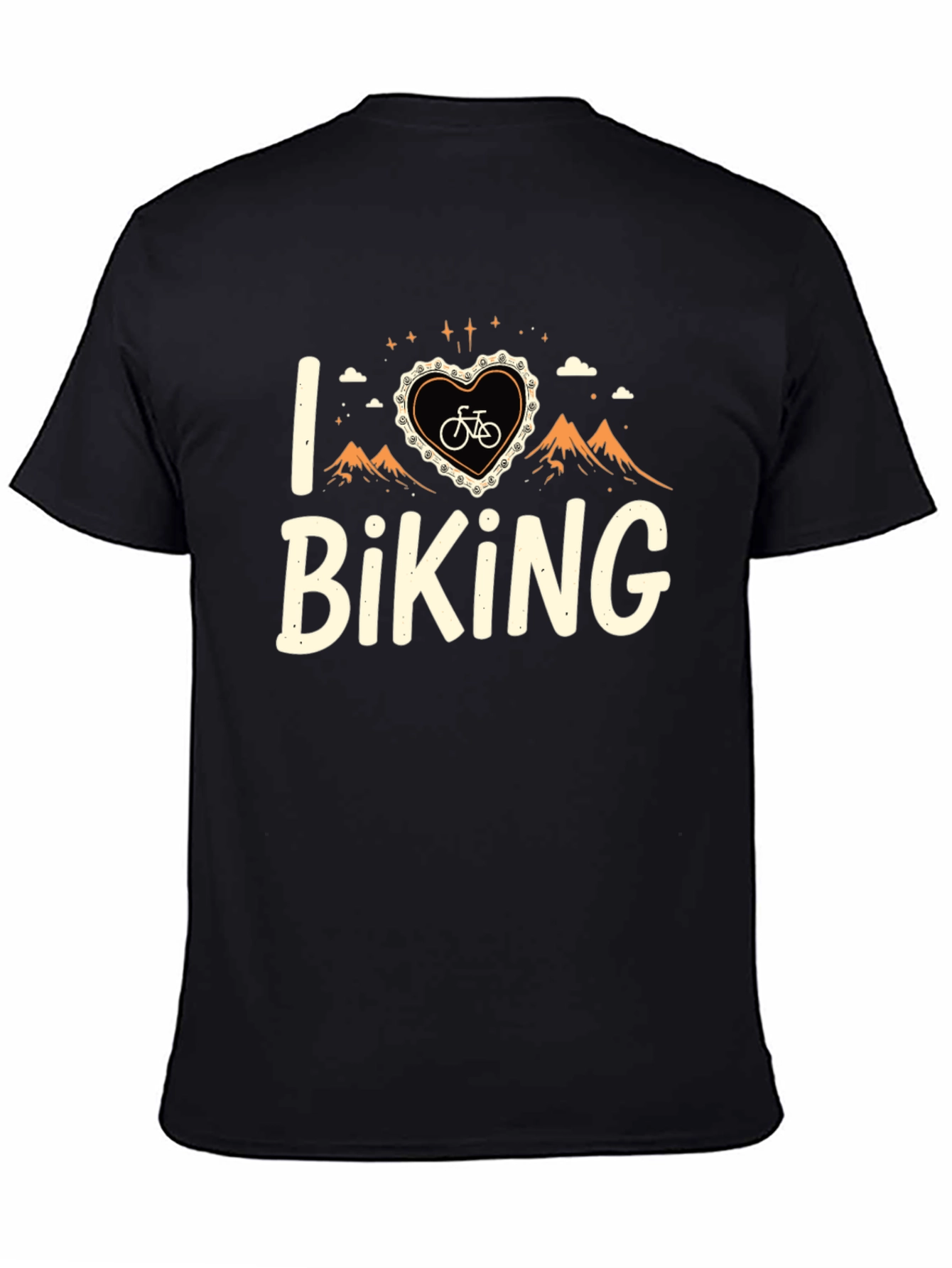 Camiseta Negra I <3 Biking