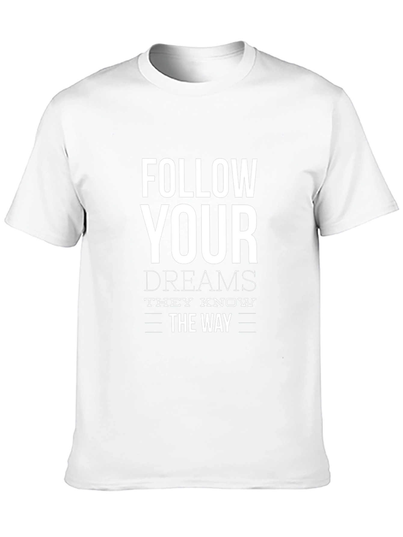 Camiseta Negra: Sigue tus Sueños