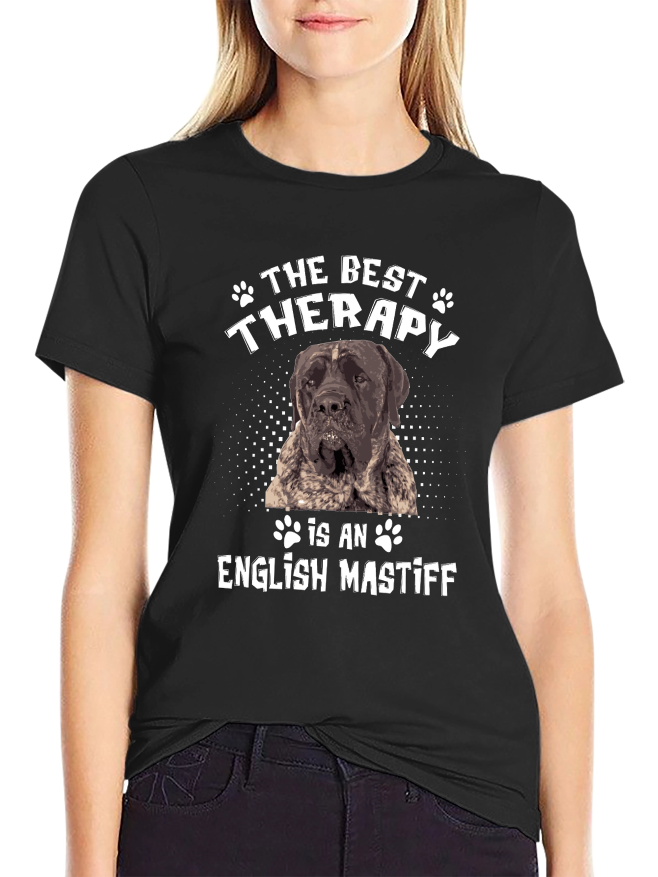 Camiseta El Mejor Tratamiento es un Mastín Inglés
