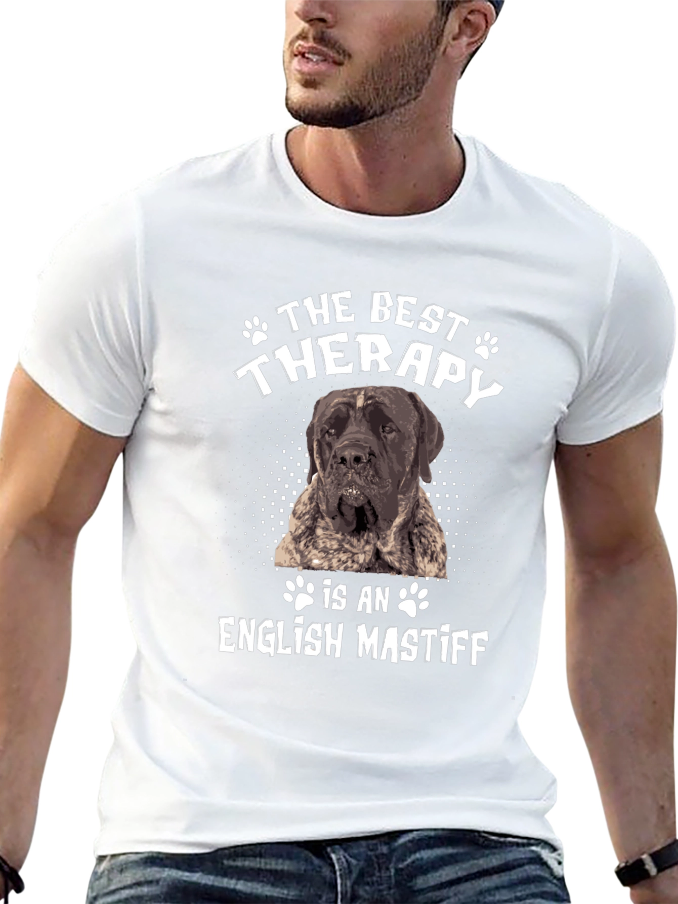Camiseta El Mejor Tratamiento es un Mastín Inglés