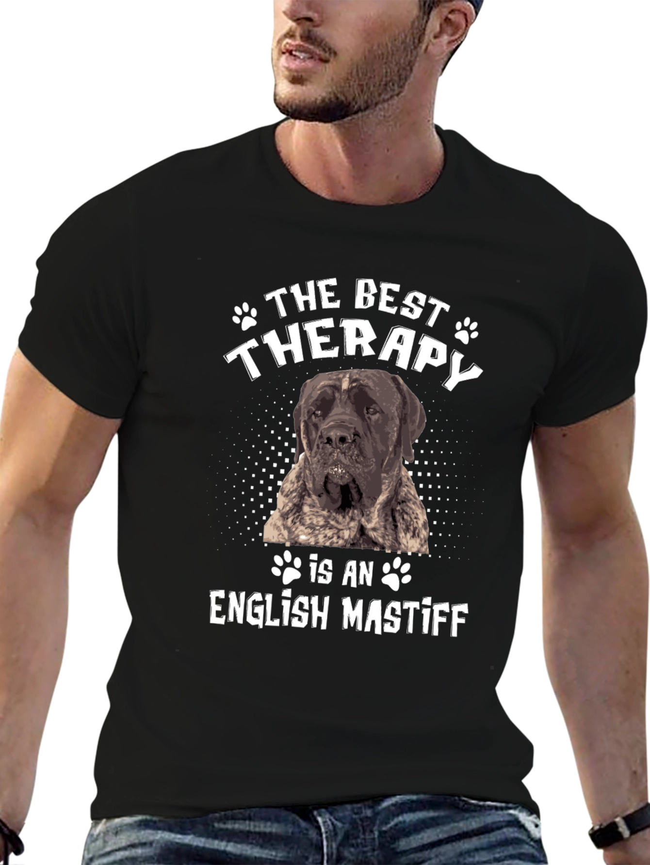 Camiseta El Mejor Tratamiento es un Mastín Inglés