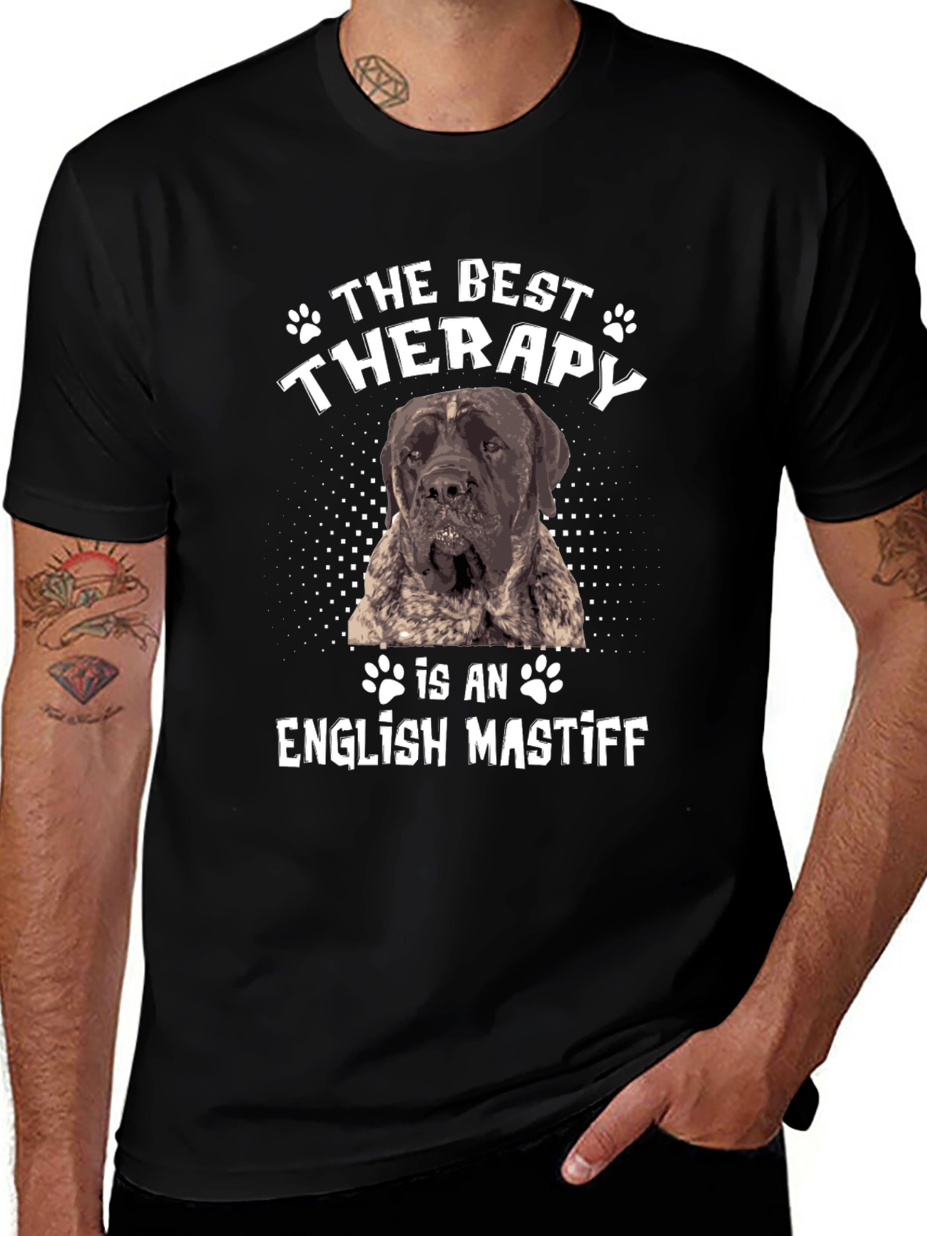Camiseta El Mejor Tratamiento es un Mastín Inglés
