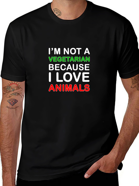 Camiseta Humorística Amo los Animales