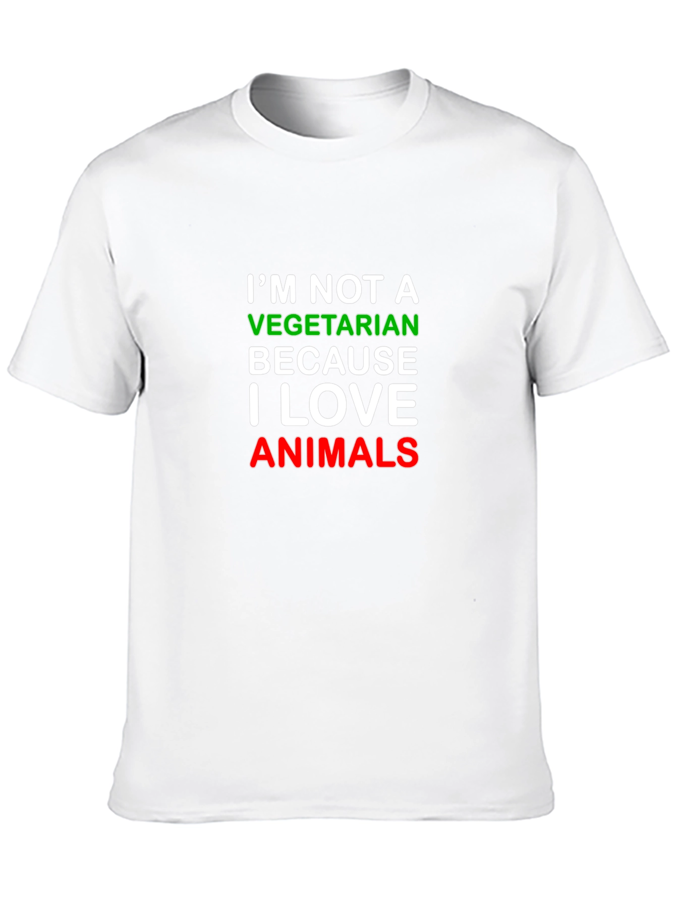 Camiseta Humorística Amo los Animales