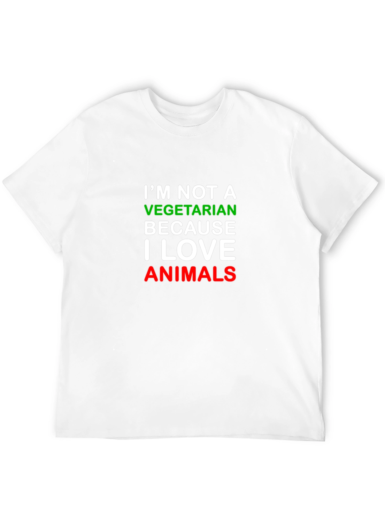 Camiseta Humorística Amo los Animales