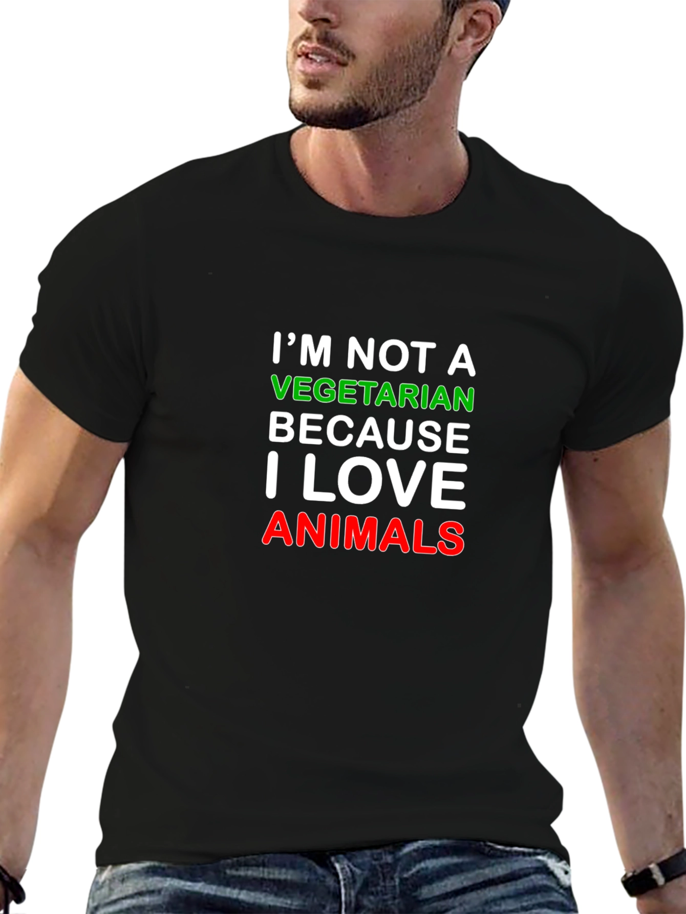 Camiseta Humorística Amo los Animales