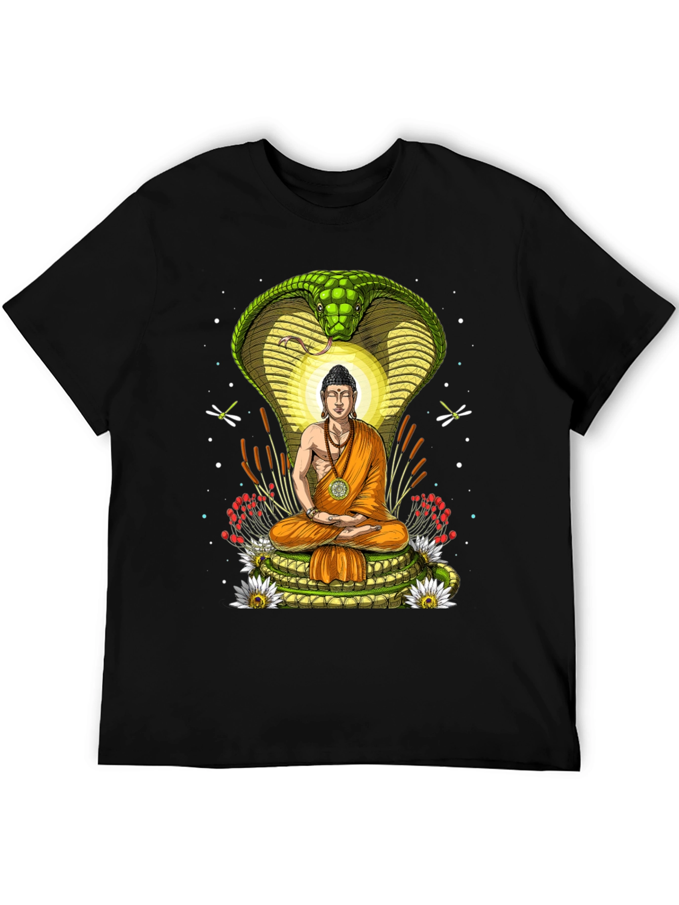 Camiseta Buda Cobra - Diseño Único