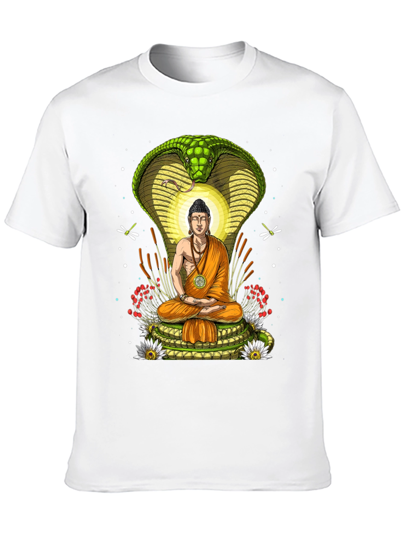 Camiseta Buda Cobra - Diseño Único