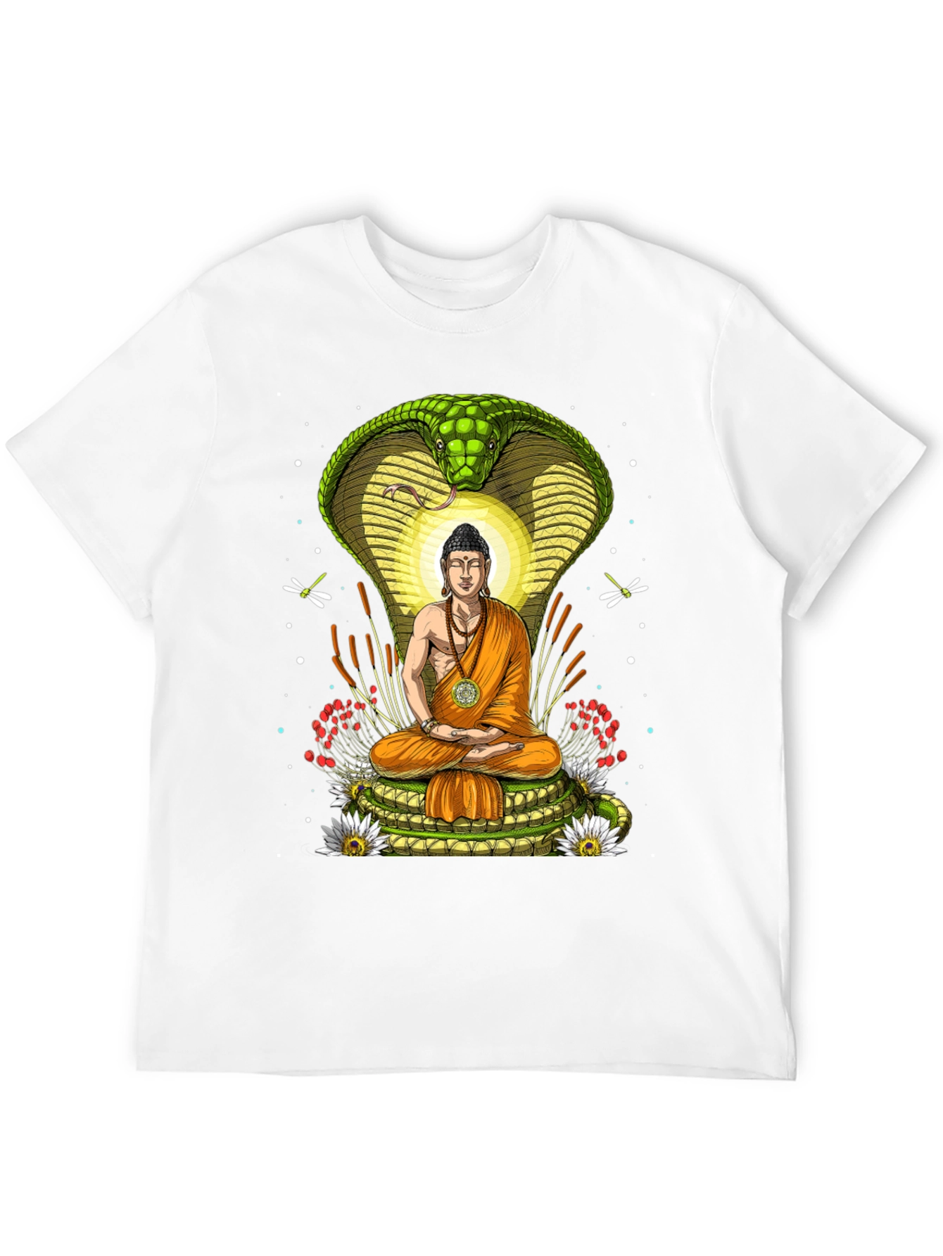 Camiseta Buda Cobra - Diseño Único