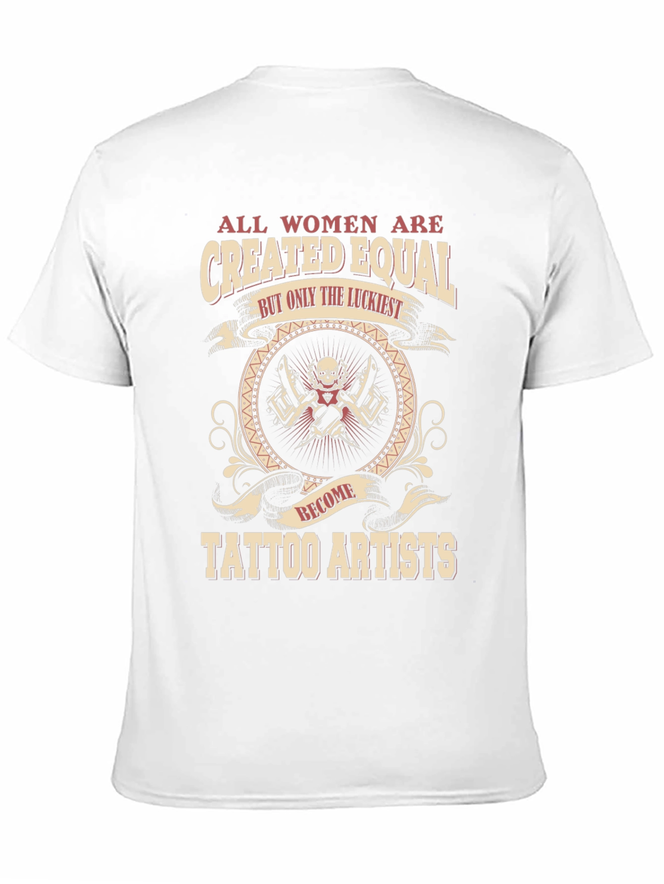 Camiseta Negra Artistas Tatuadoras: Iguales Pero Afortunadas