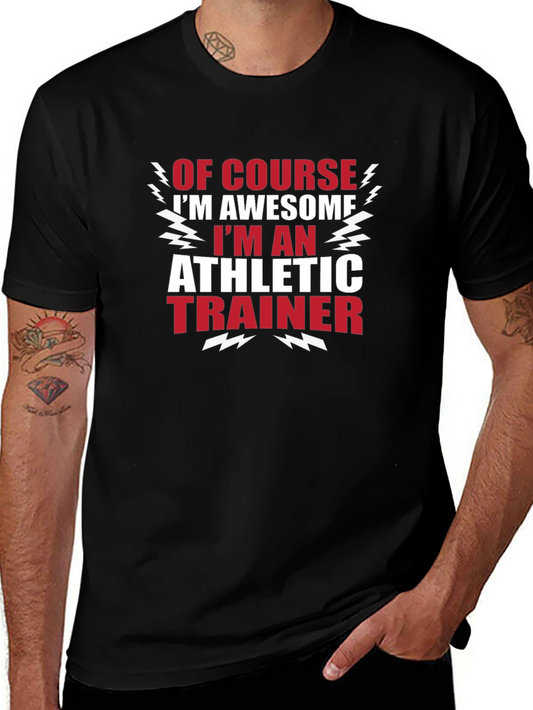 Camiseta Negra Impresión Entrenador Atlético