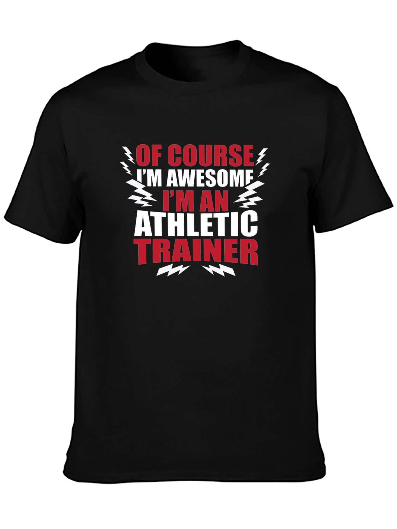 Camiseta Negra Impresión Entrenador Atlético