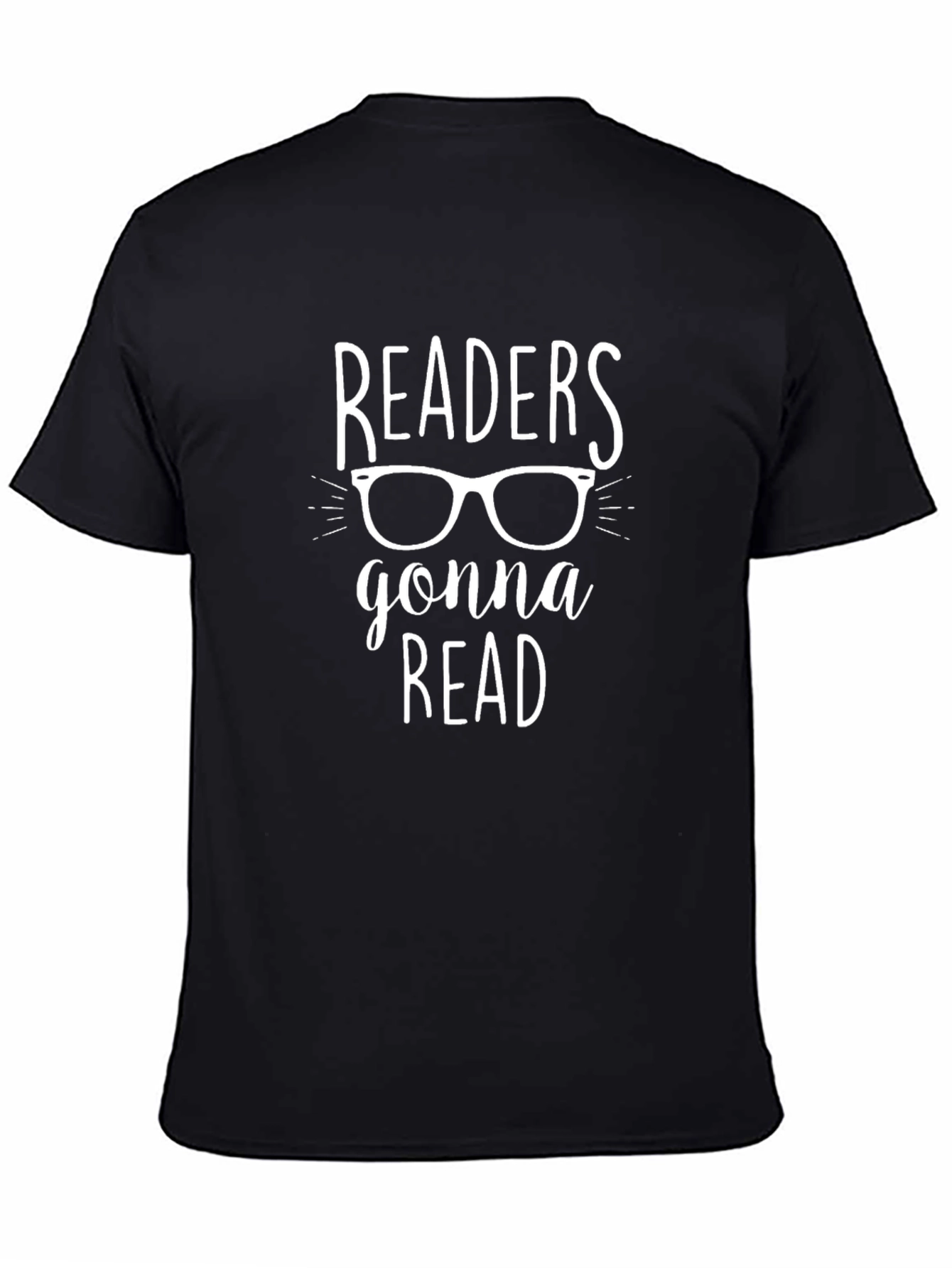 Camiseta Negra Readers gonna read