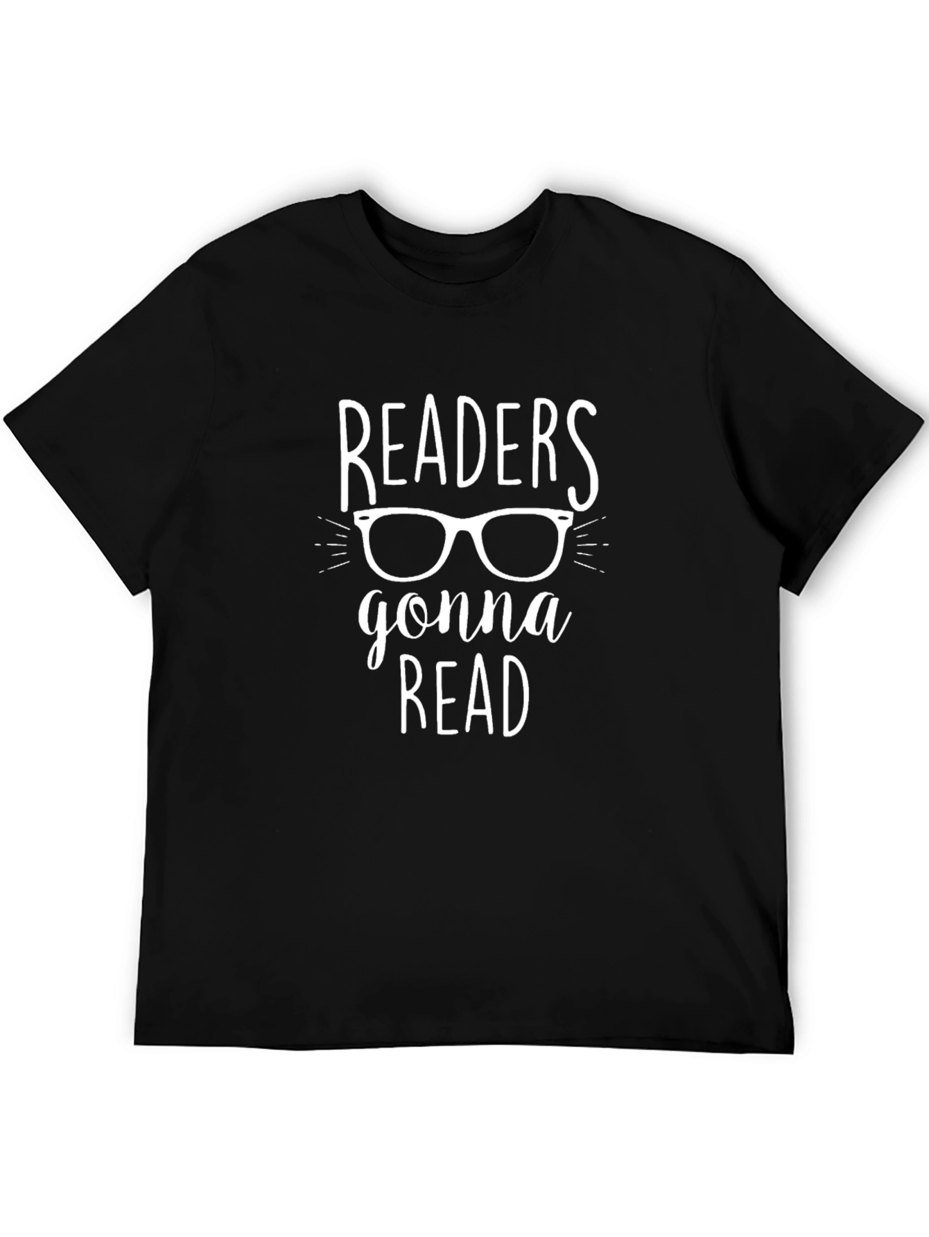 Camiseta Negra Readers gonna read