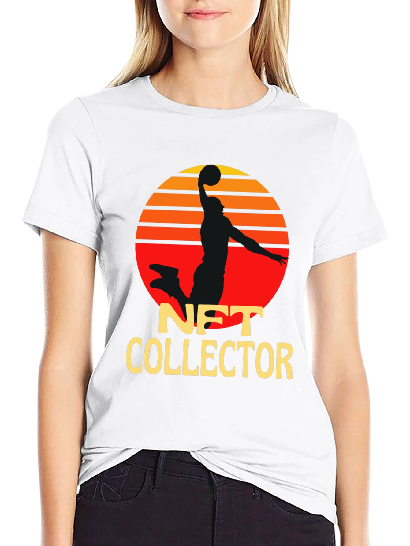 Camiseta Negra NFT Collector Baloncesto