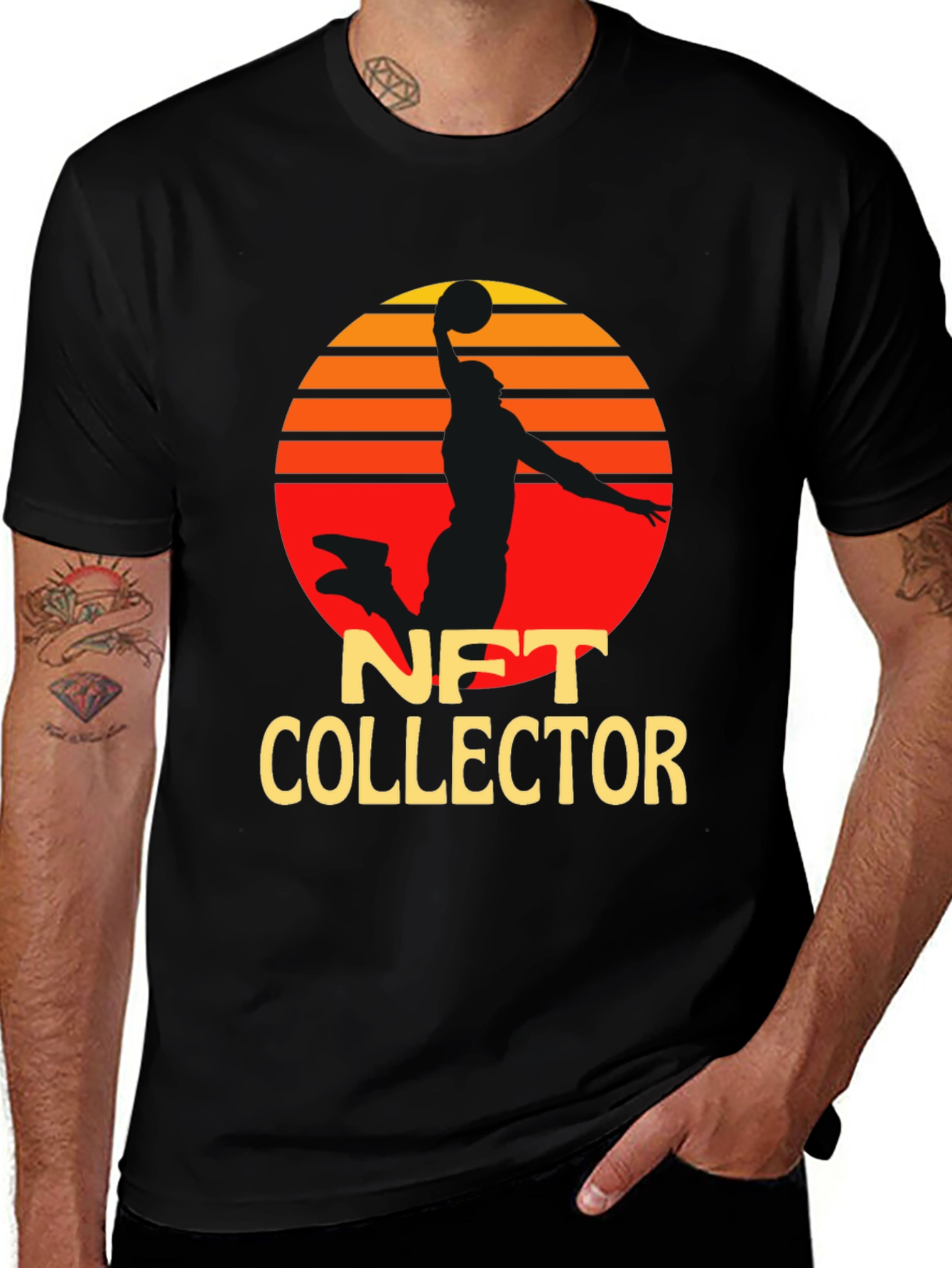 Camiseta Negra NFT Collector Baloncesto