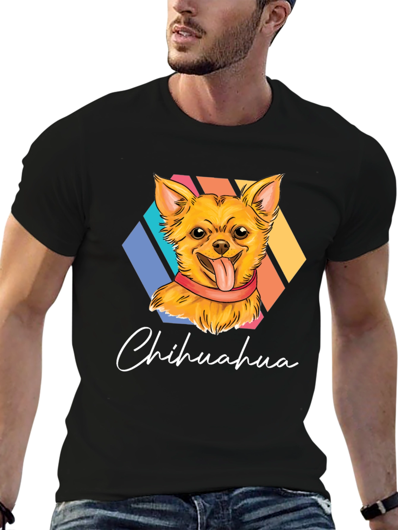 Camiseta Chihuahua Diseño Divertido